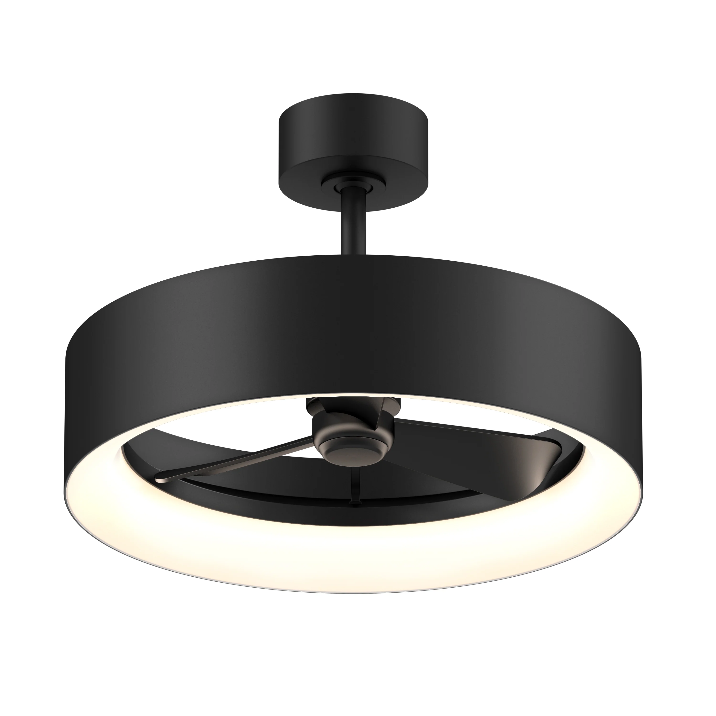 Aiden 24 in. LED modern ceiling fan 3 speeds - with remote - Image 12