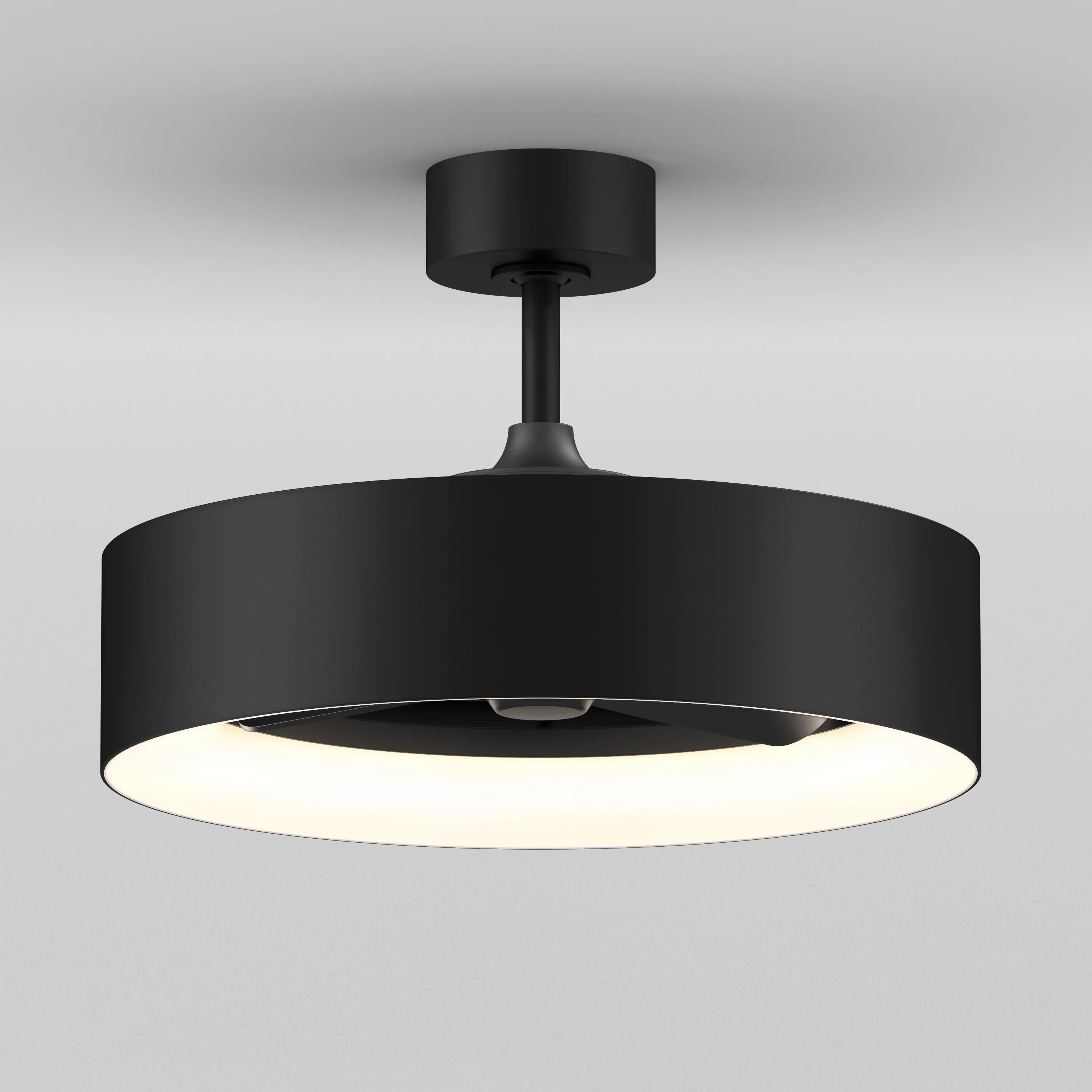Aiden 24 in. LED modern ceiling fan 3 speeds - with remote - Image 3