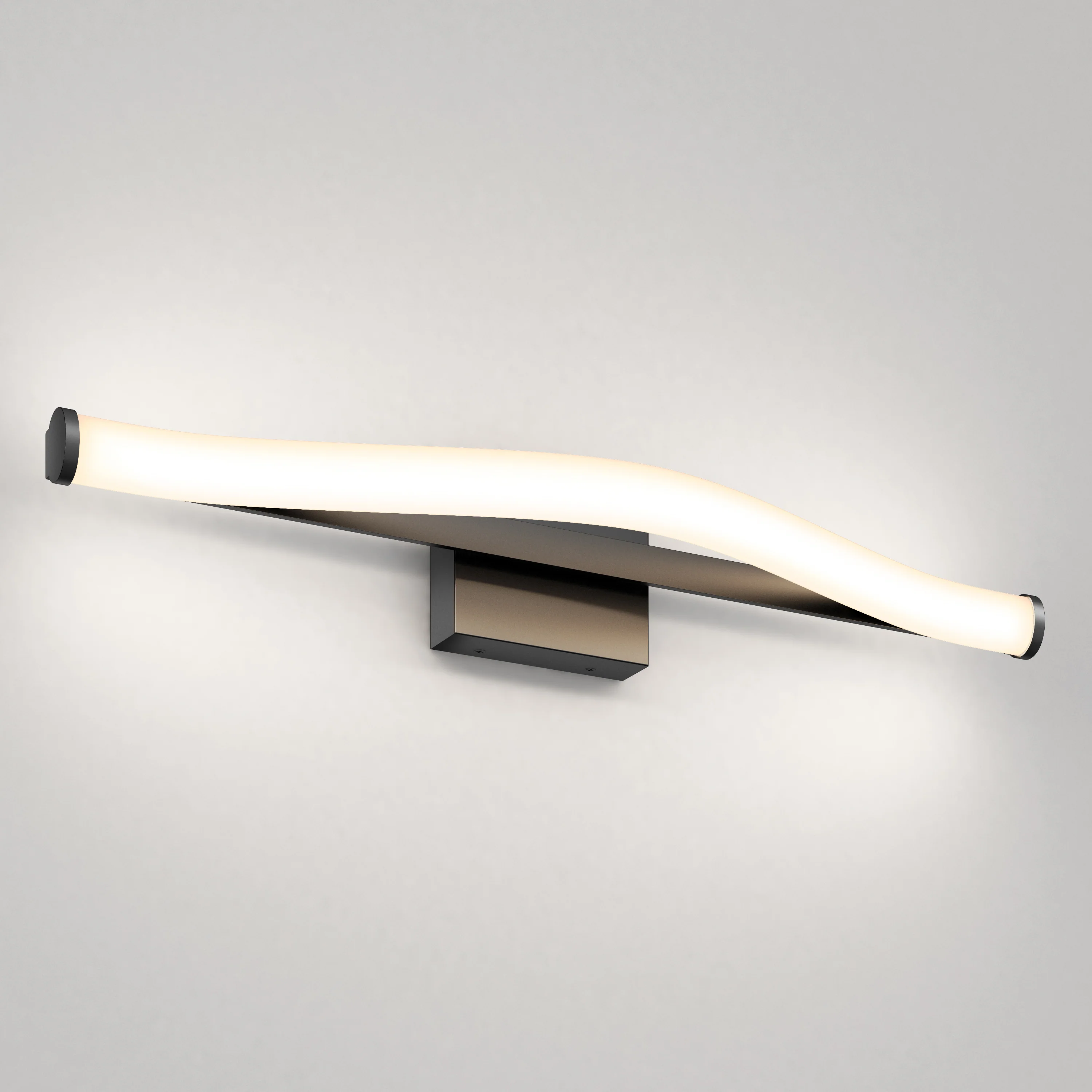 Arc modern LED bathroom vanity light 5 CCT - Image 3