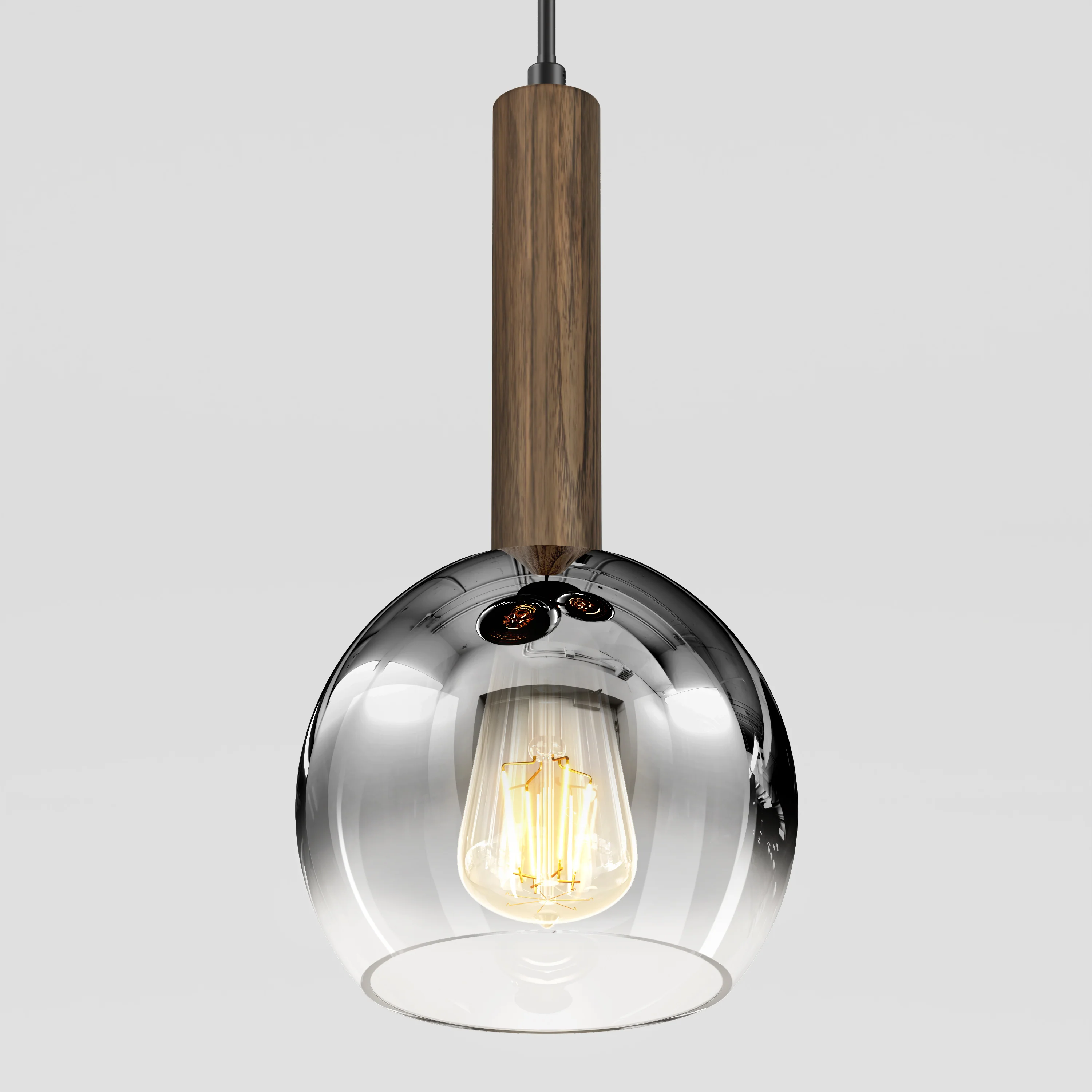 Ardel Spiral 3-Light Pendant without Bulbs - Image 7