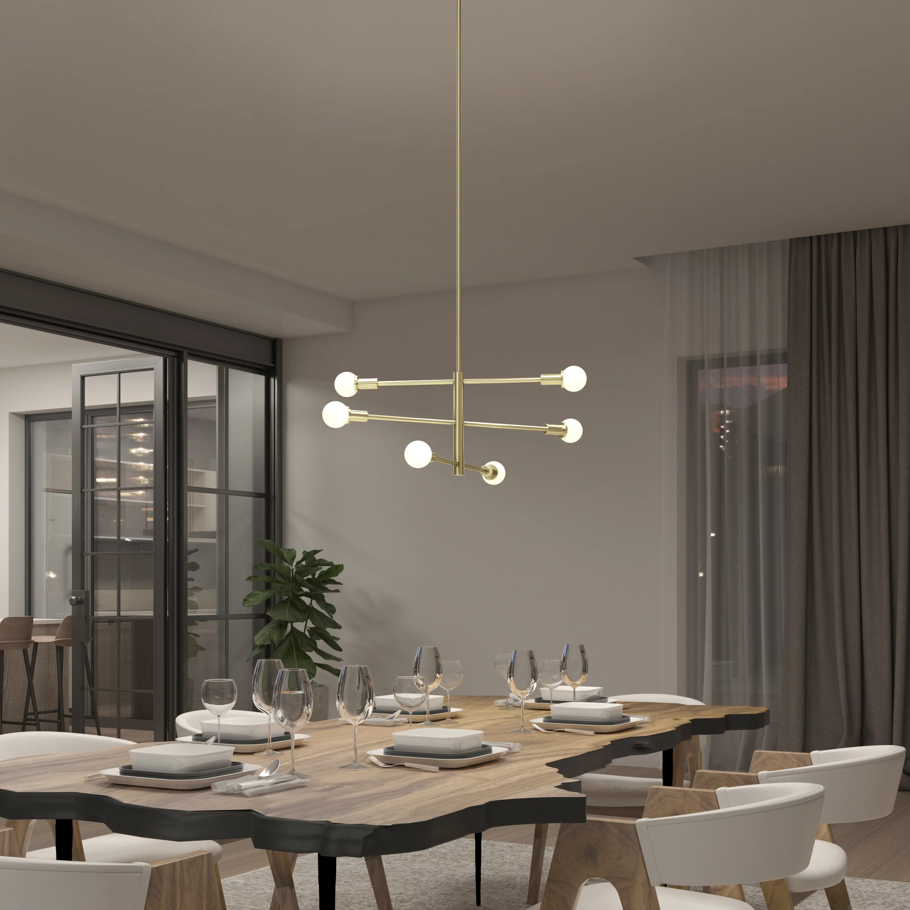 Aristo LED pendant light 5 CCT - Image 11