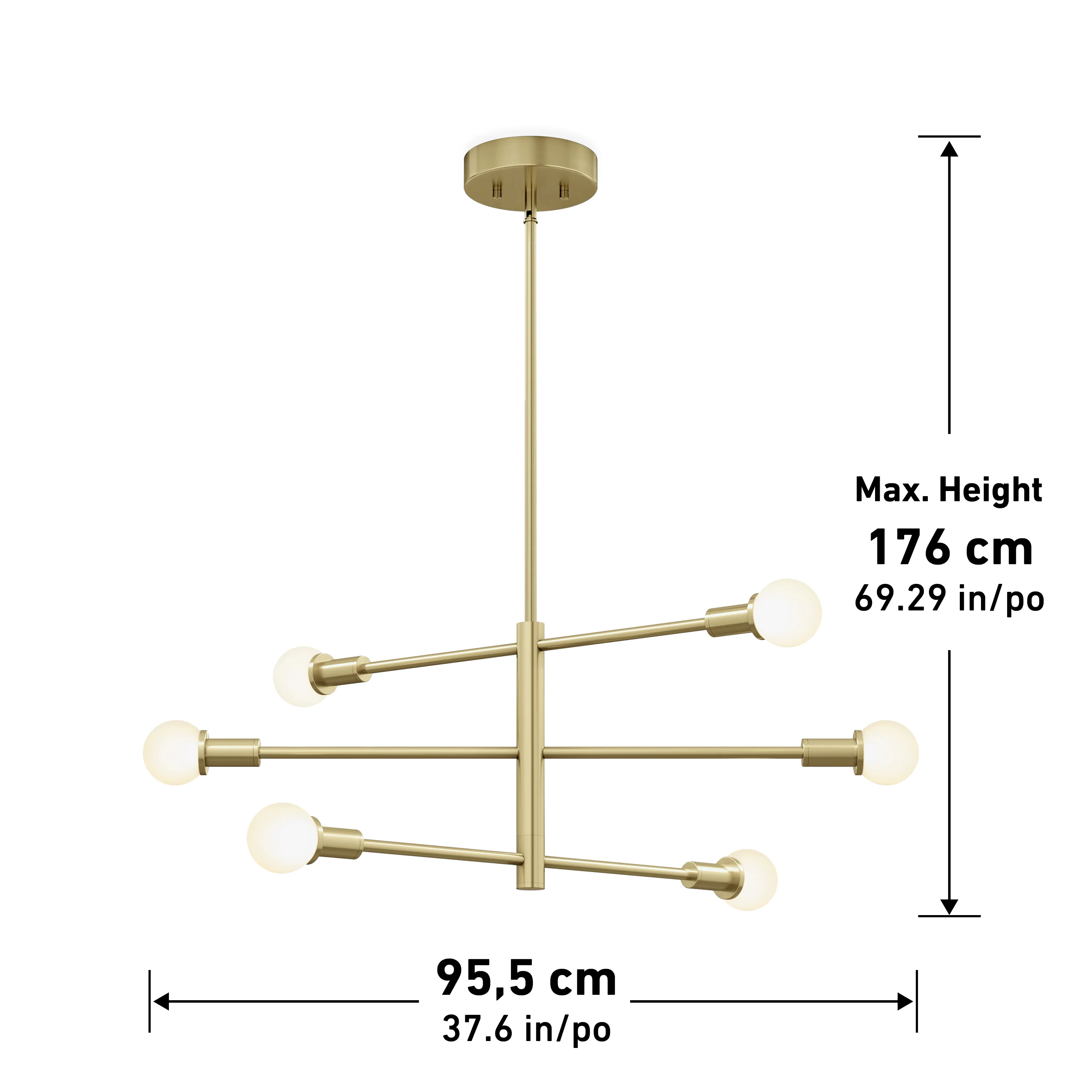 Aristo LED pendant light 5 CCT - Image 14