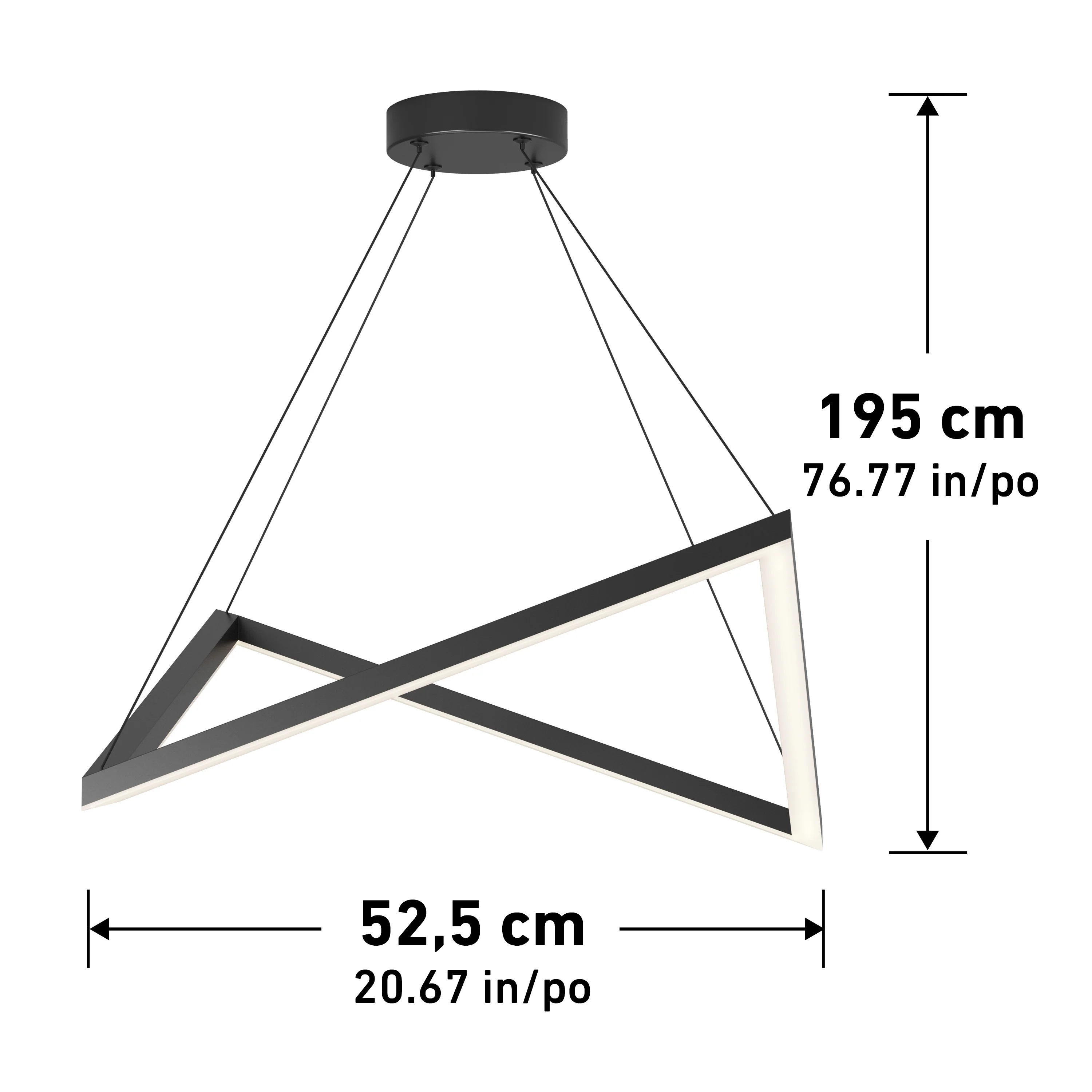 Artemis LED pendant light 3 CCT - Image 10
