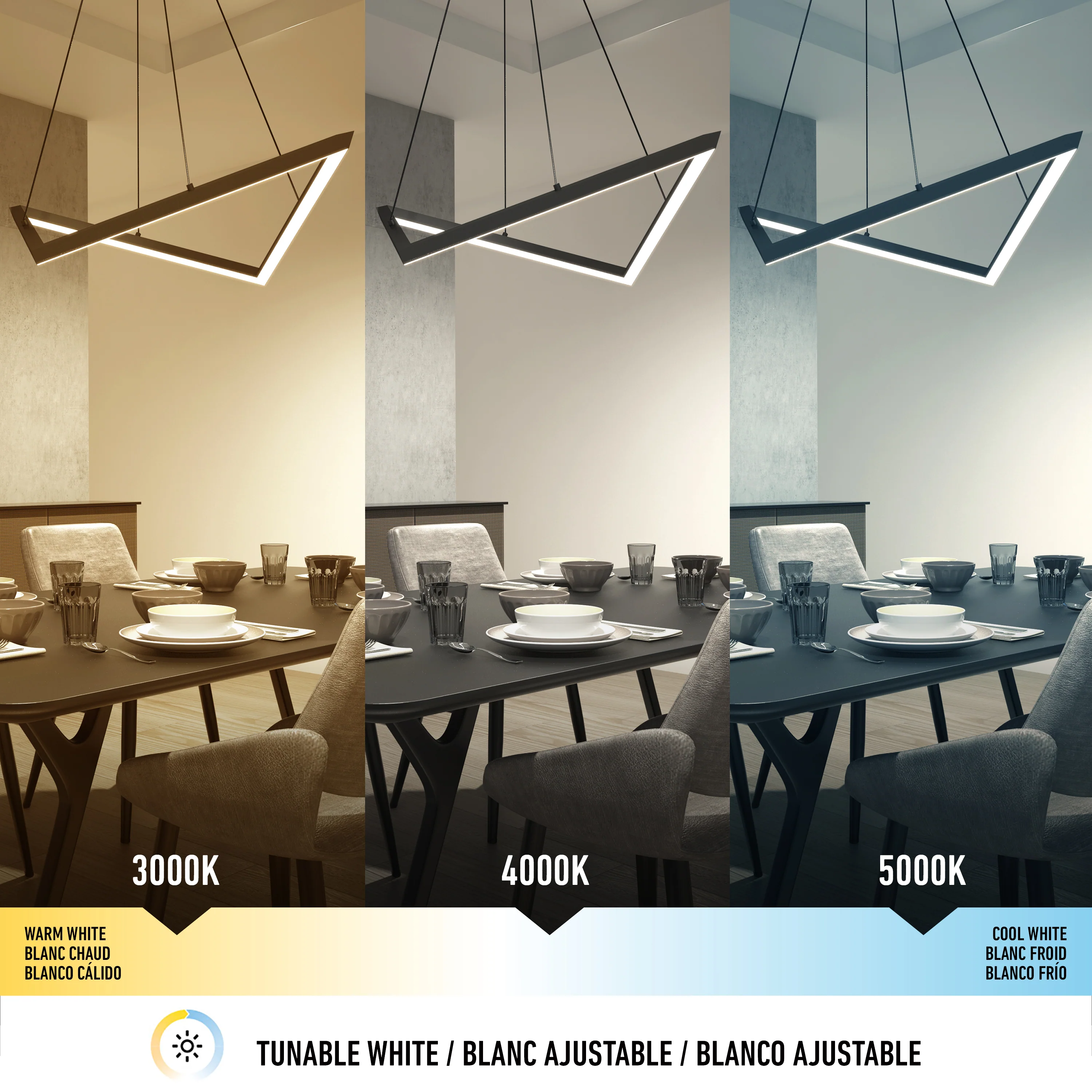 Artemis LED pendant light 3 CCT - Image 7