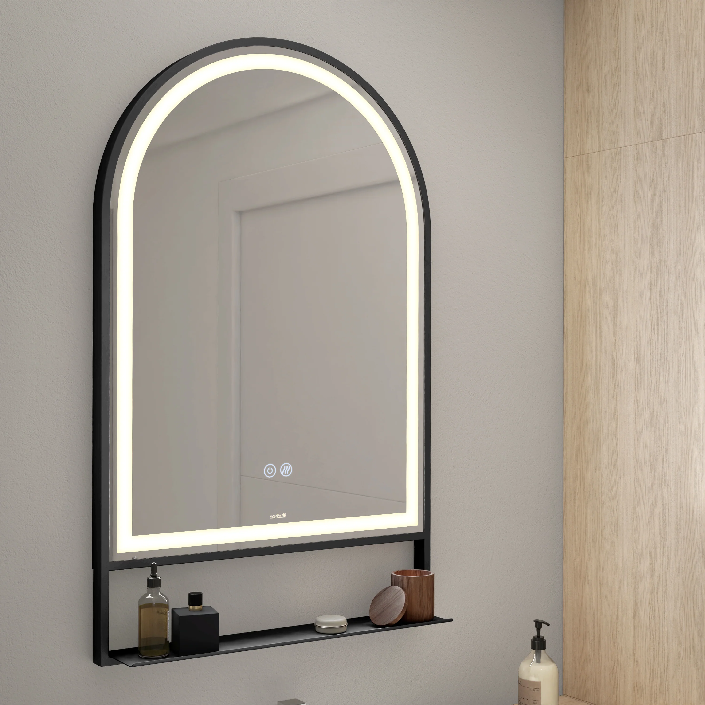 Arturo 20 in. x 32 in. LED mirror 3 CCT with defogger - Image 11