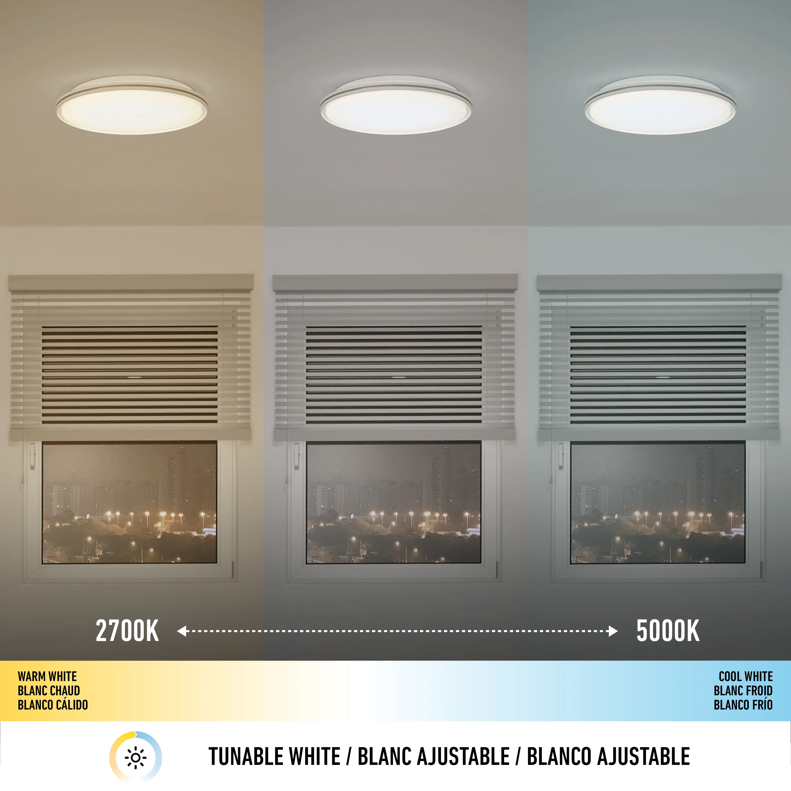 Astrid 16.5 in. LED flush mount light 5 CCT with remote - Image 8