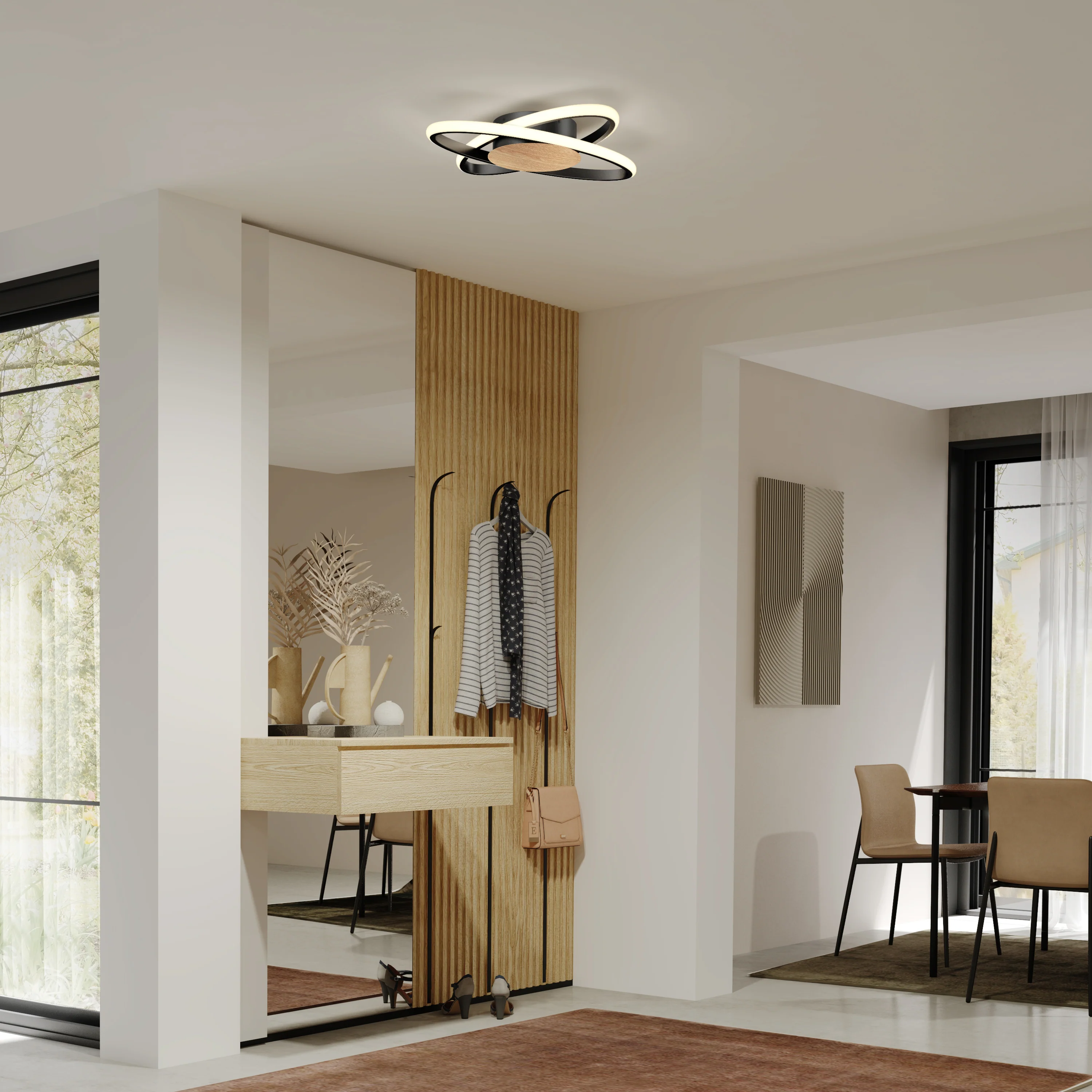 Atomic 15 in. LED flush mount light 5 CCT - Image 16