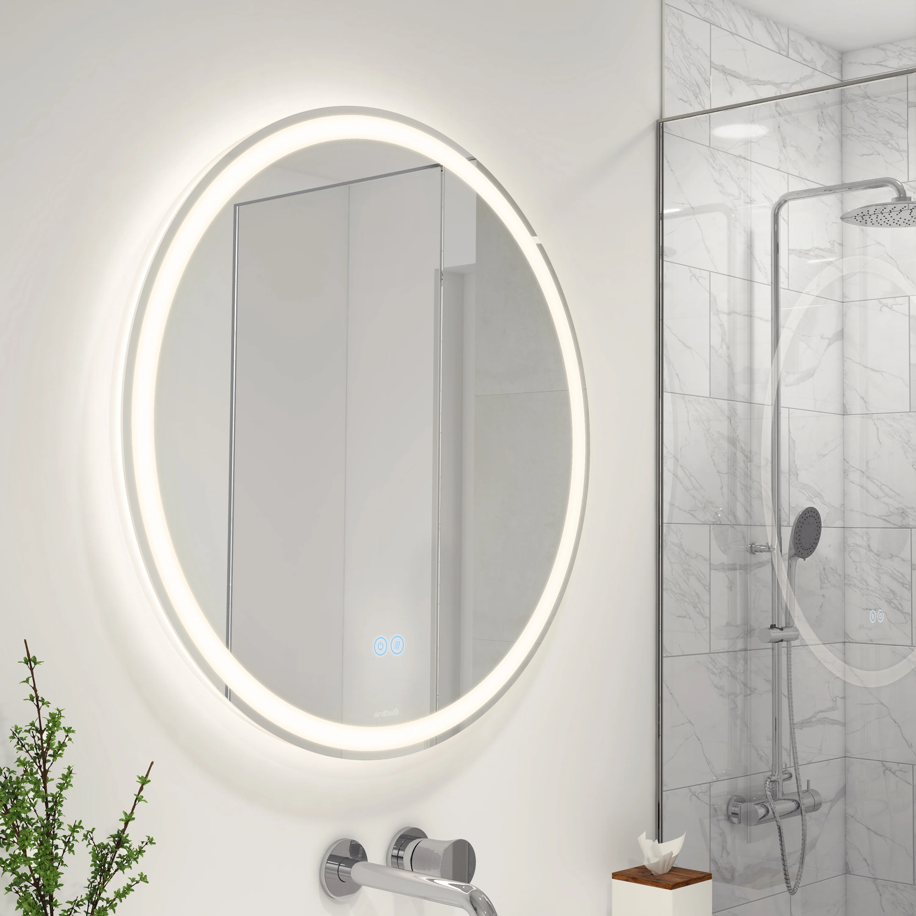 Ayla 28 in. LED mirror 3 CCT with defogger - Image 11