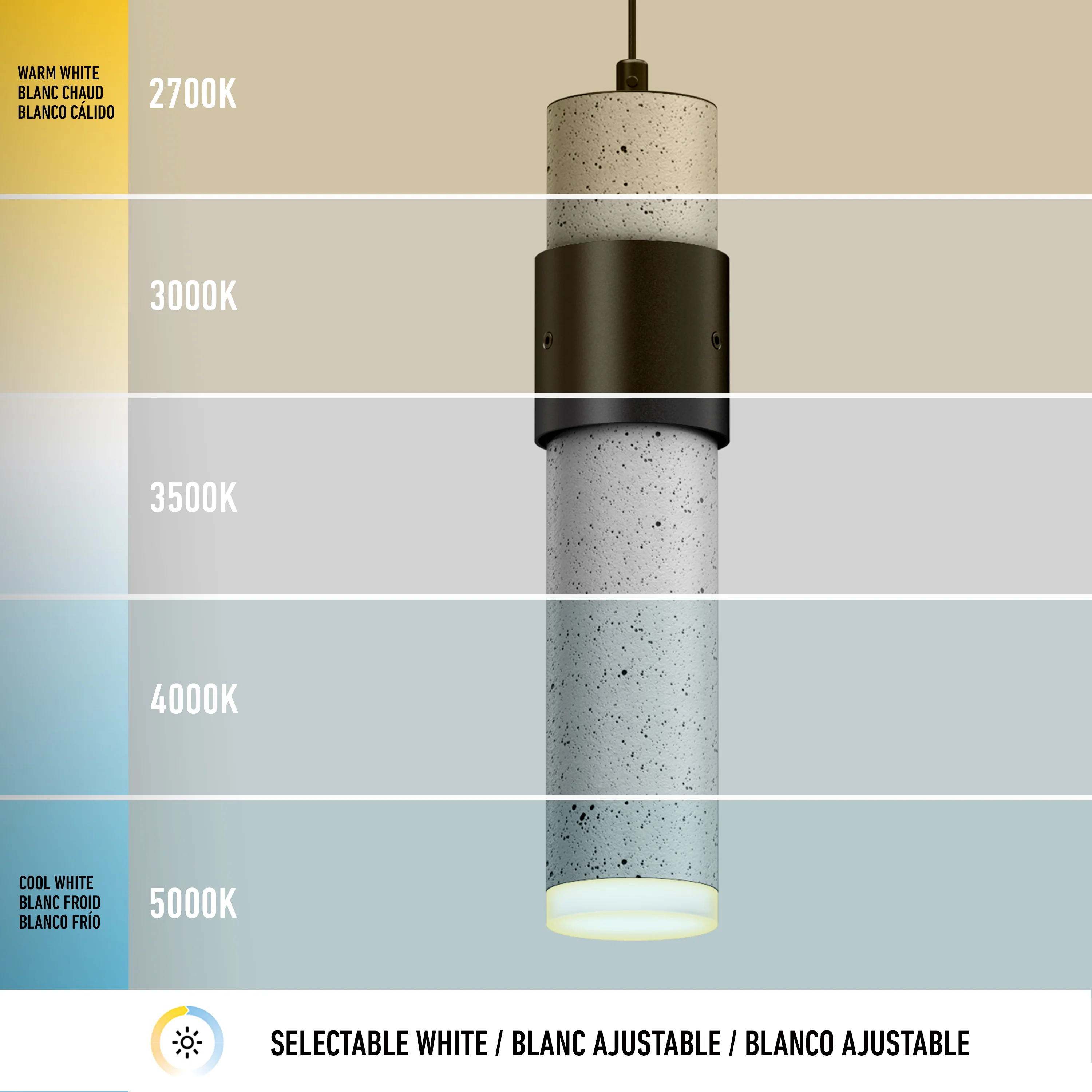 Barden 1-light LED pendant 5 CCT - Image 10