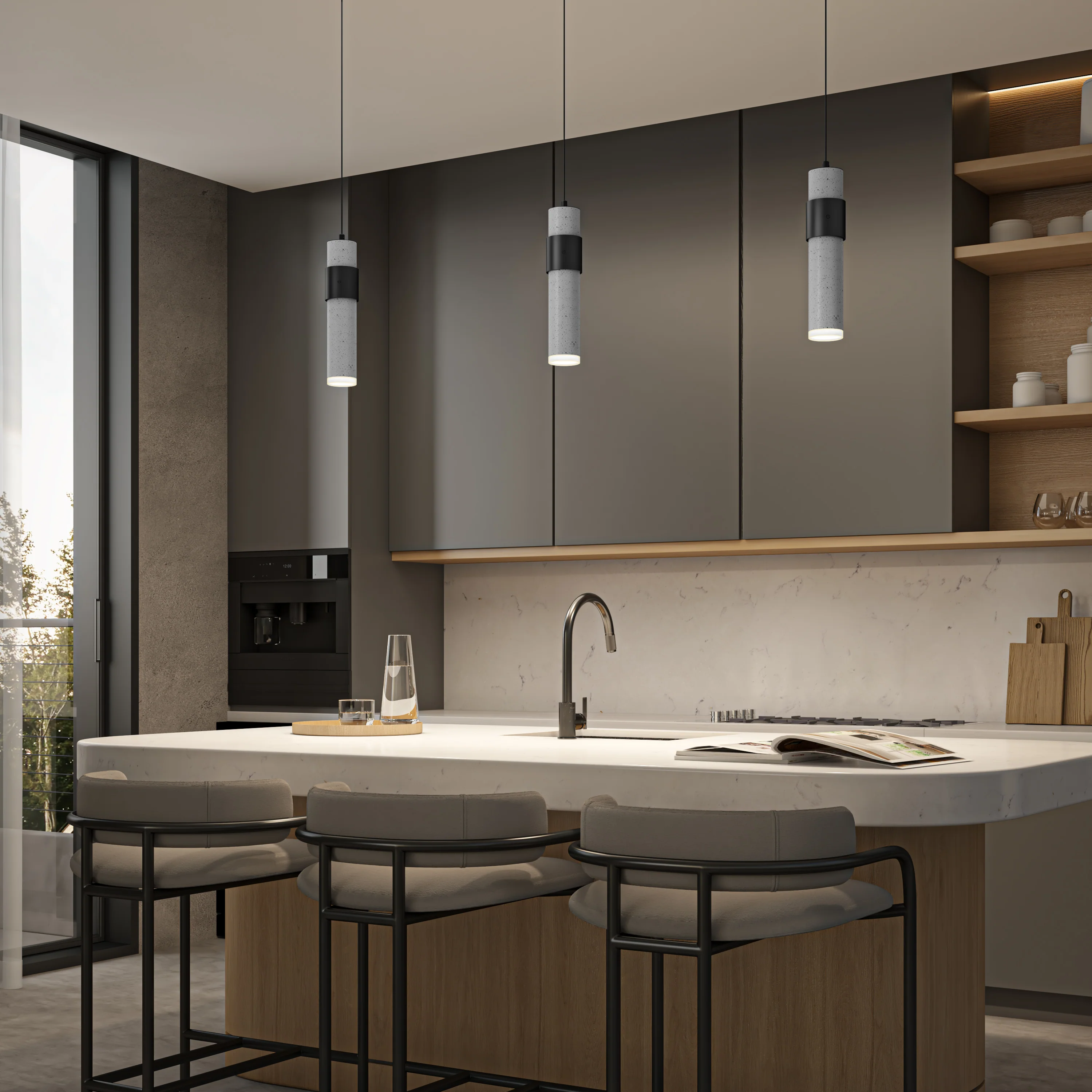 Barden 1-light LED pendant 5 CCT - Image 7