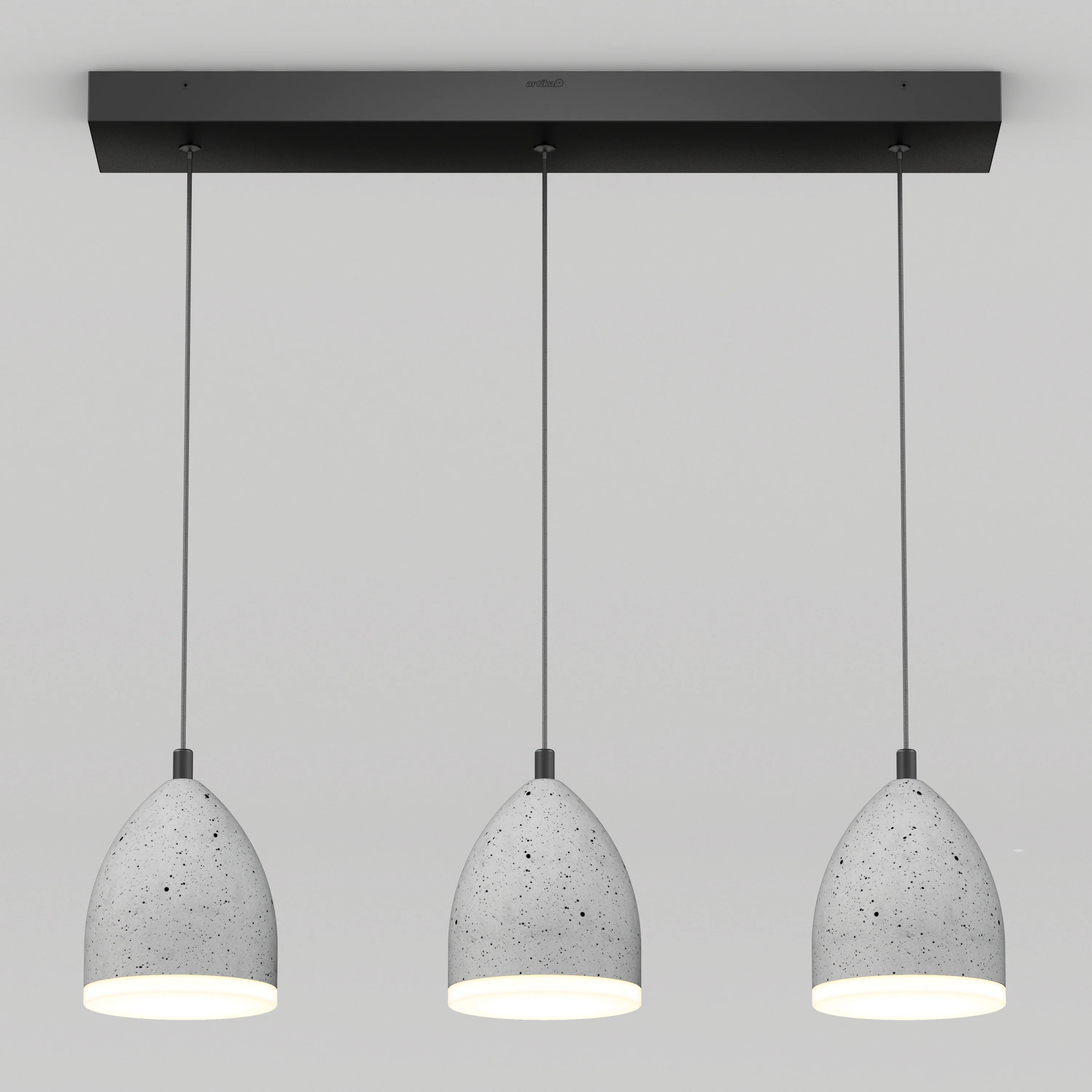 Bergen 3-light LED pendant light - Image 4