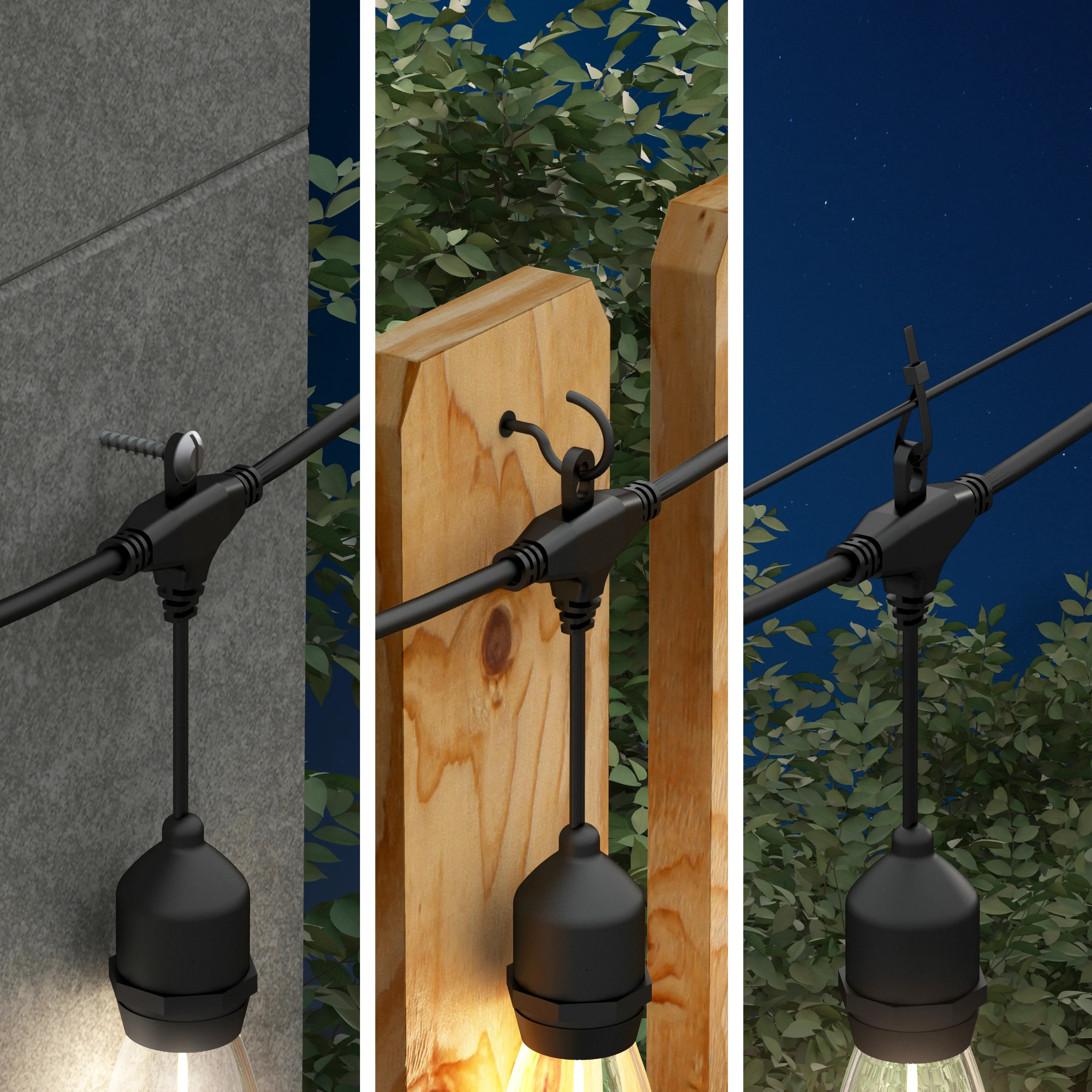 Blaze 20 LED Outdoor Solar String Lights - Image 8