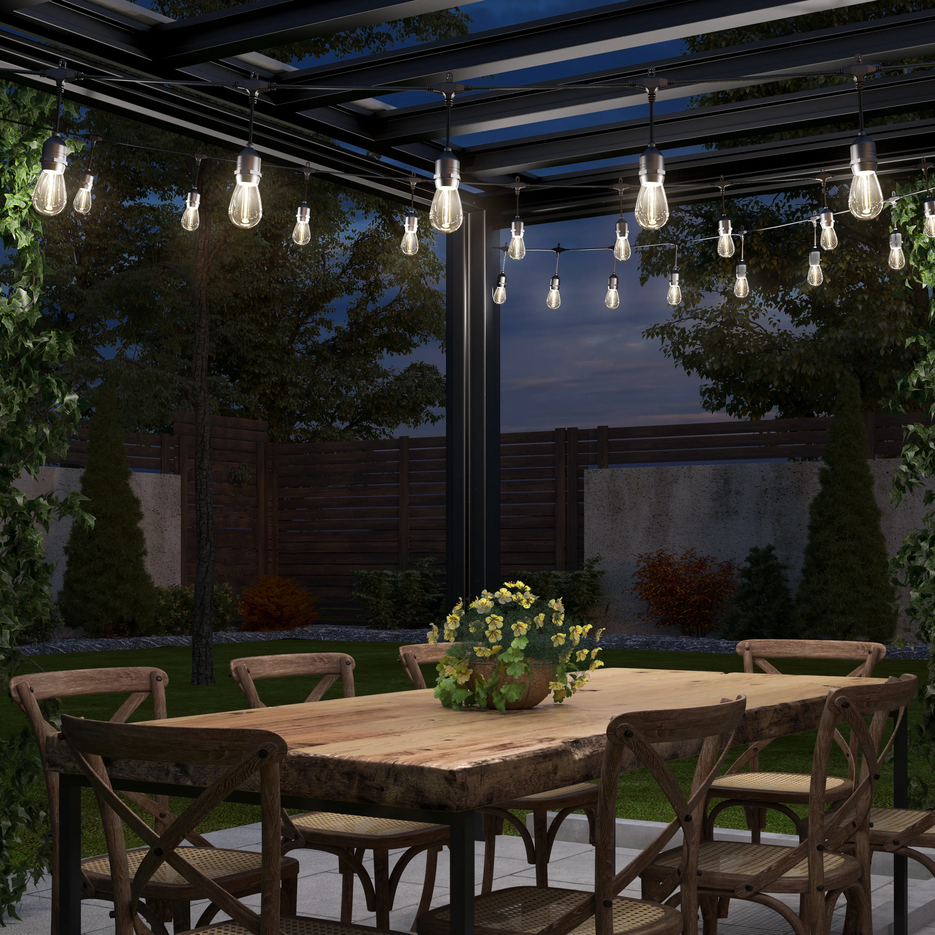 Blaze 20 LED Outdoor Solar String Lights - Image 9
