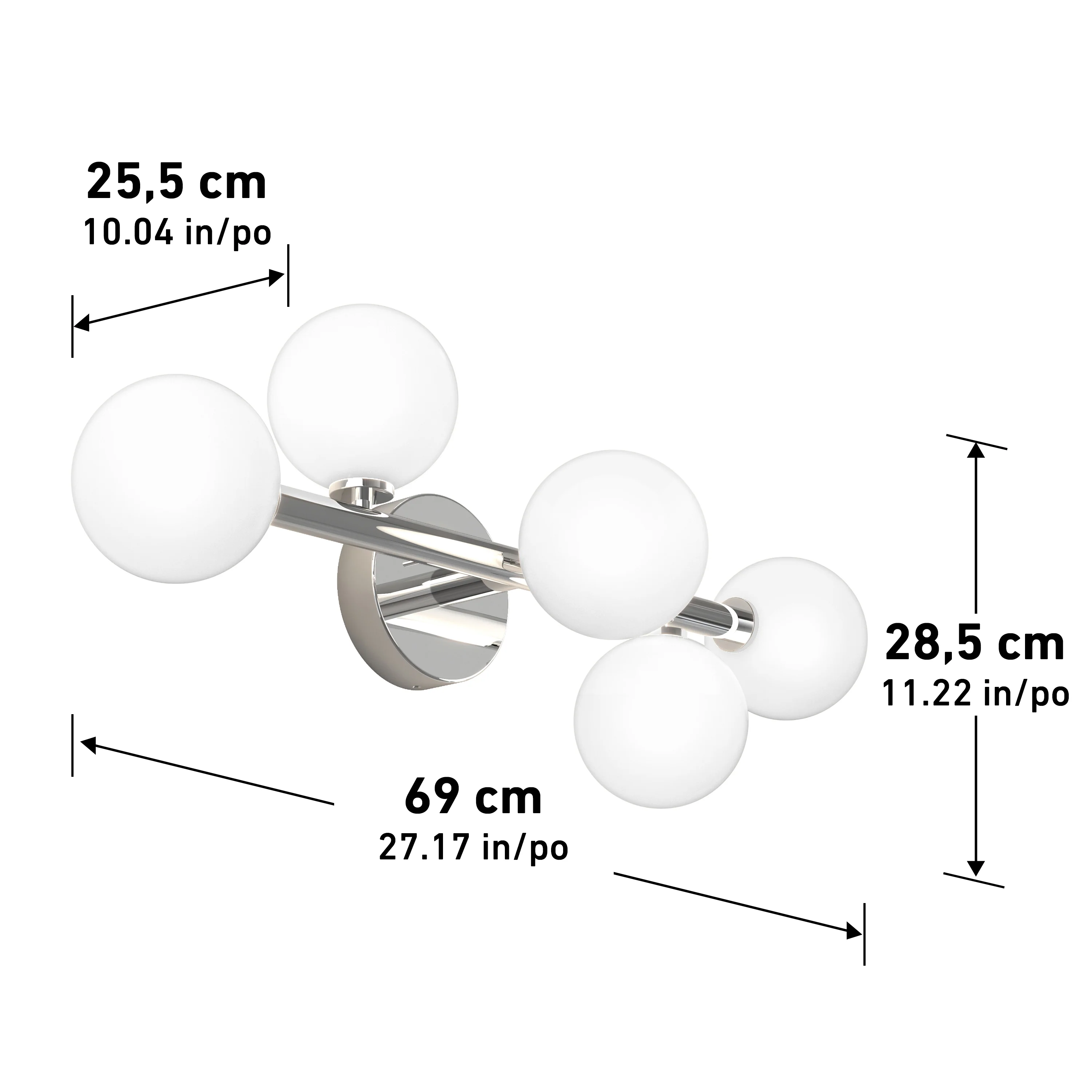 Bloom modern LED bathroom vanity light - Image 16