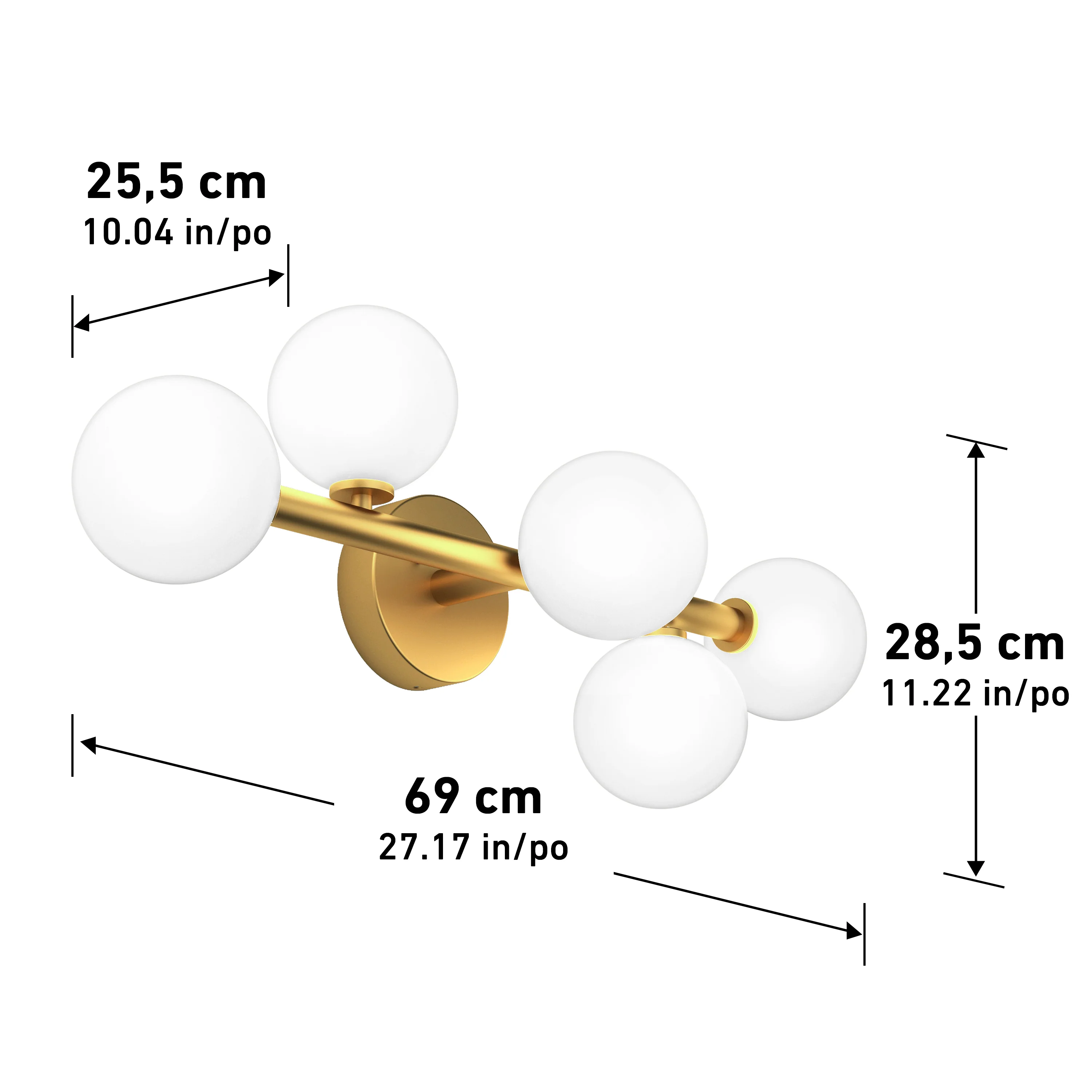 Bloom modern LED bathroom vanity light - Image 24