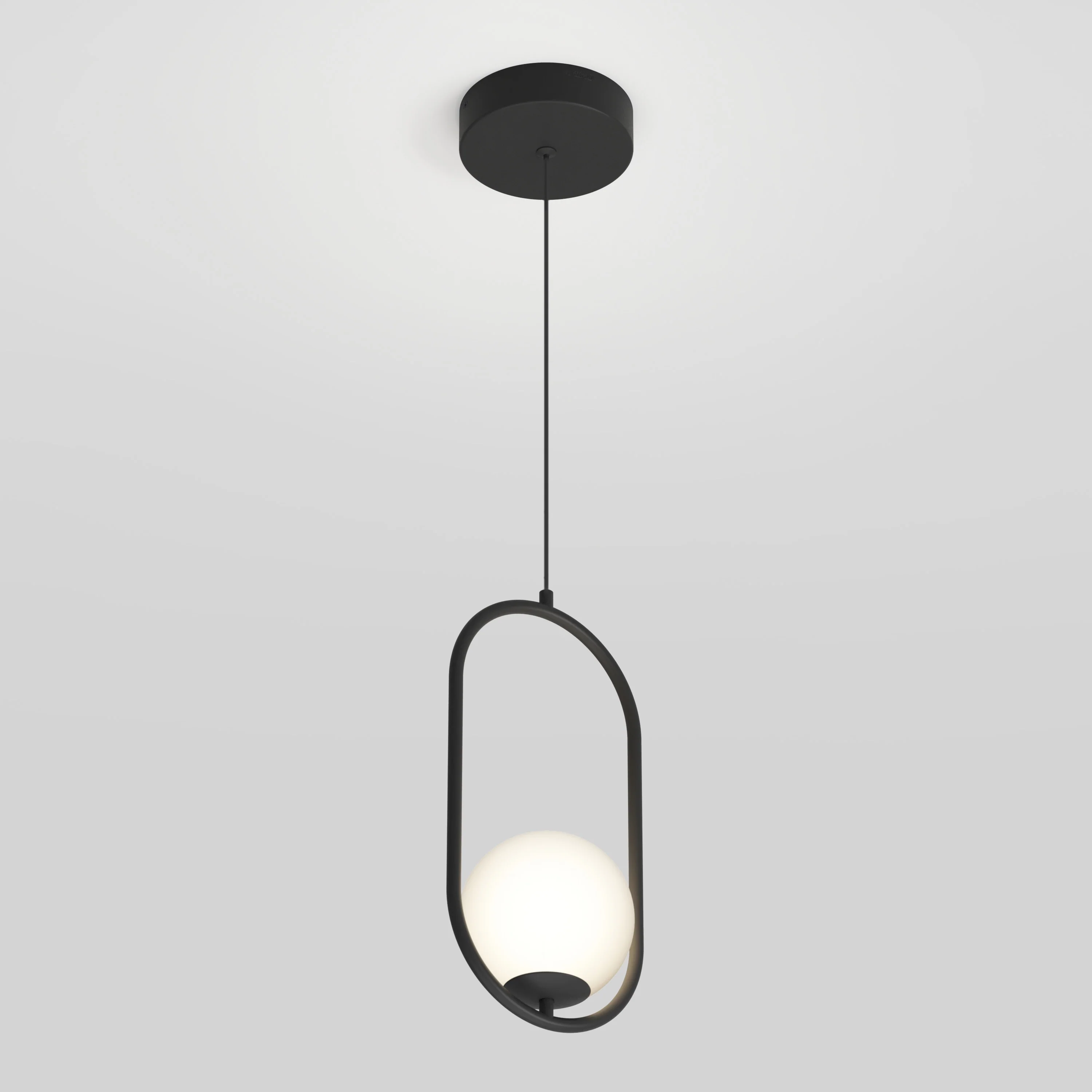 Bloom mid-century LED pendant light