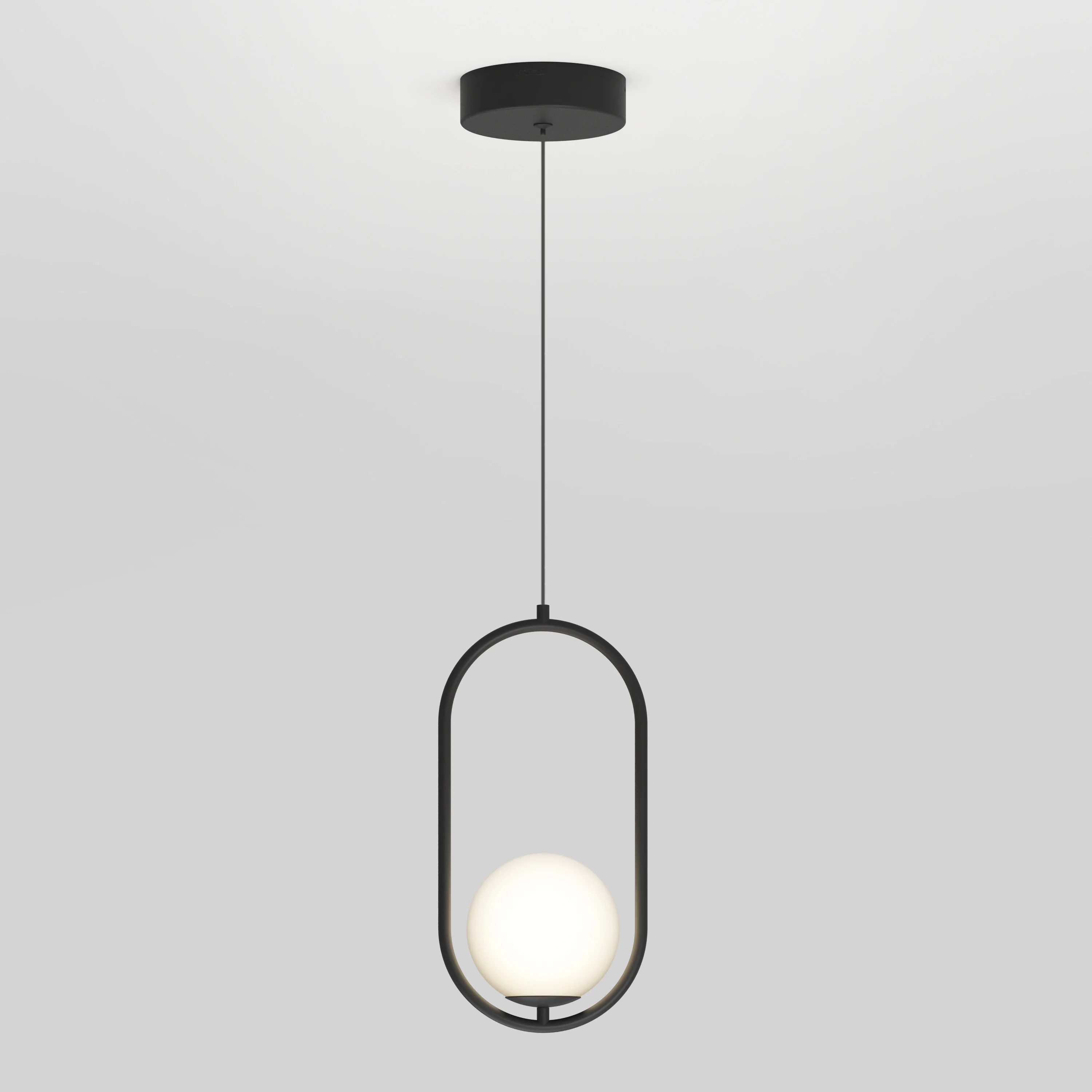 Bloom mid-century LED pendant light - Image 3
