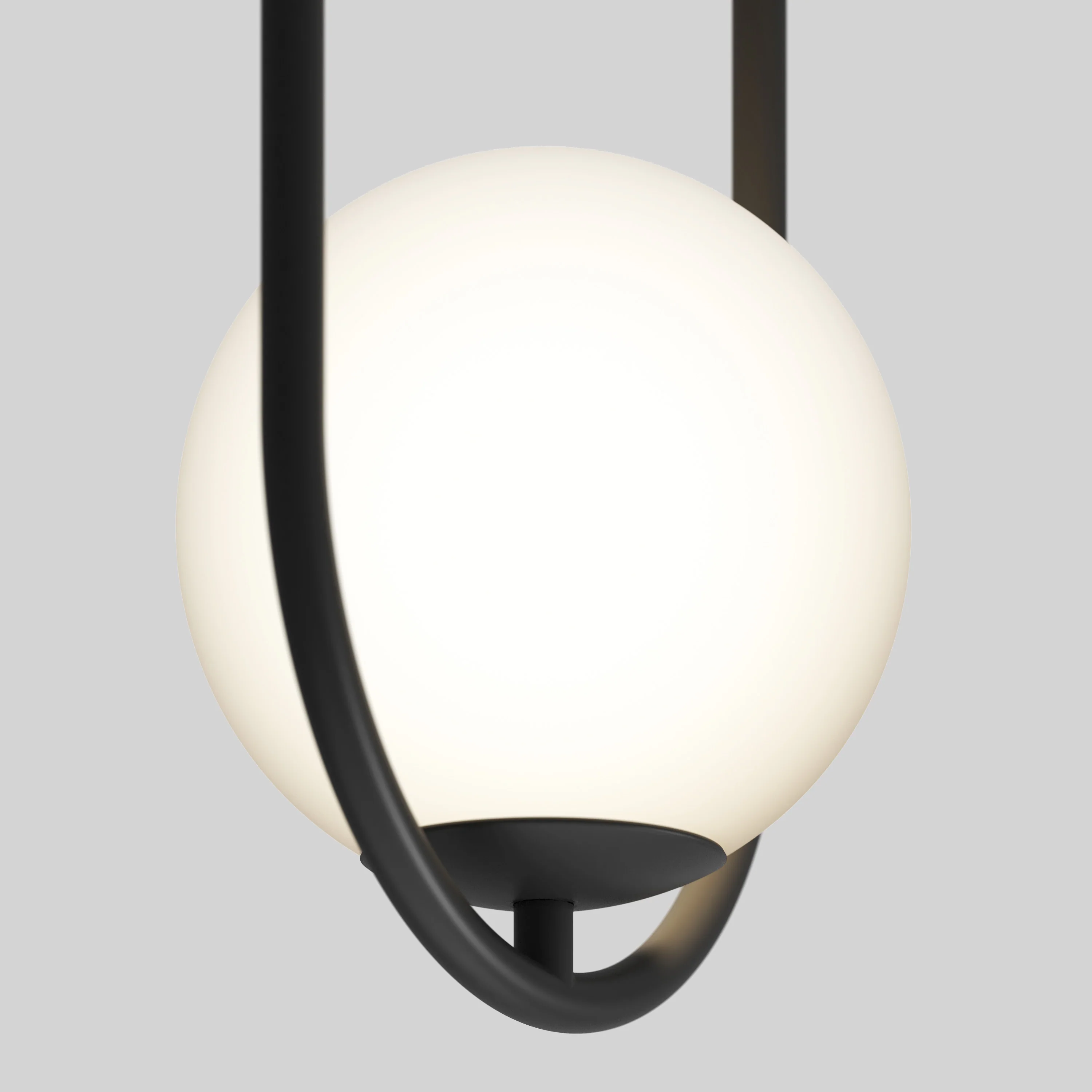 Bloom mid-century LED pendant light - Image 5