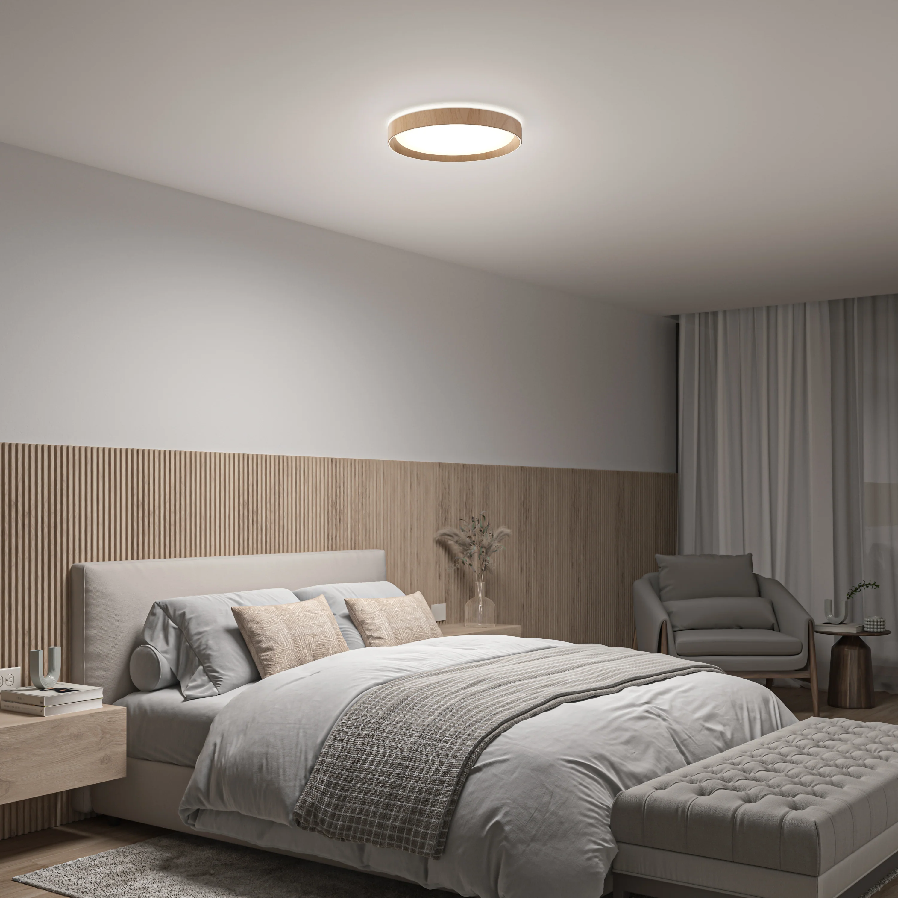 Callisto 15 in. LED flush mount light 5 CCT - Image 12