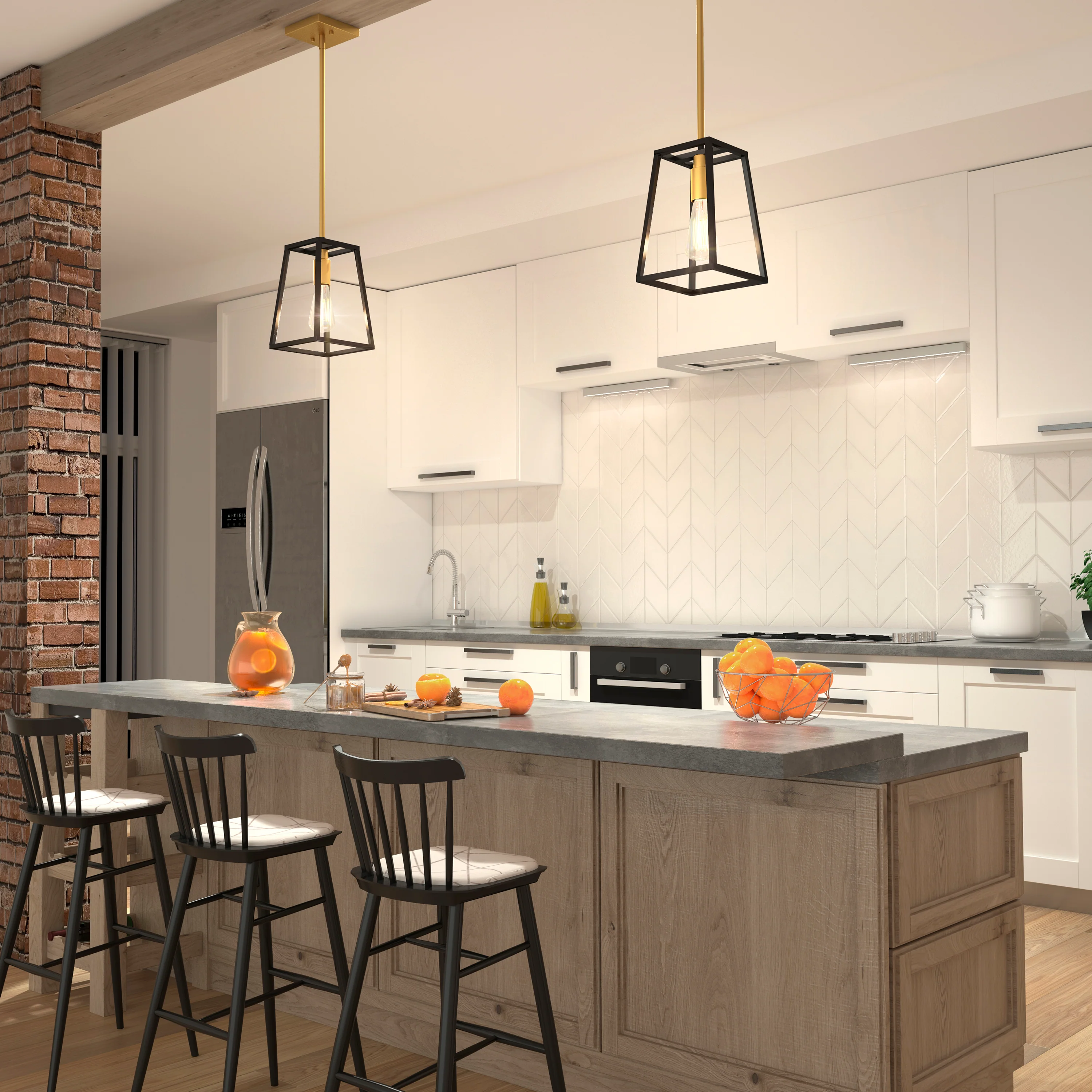 Carter 1-light LED pendant light - Image 11