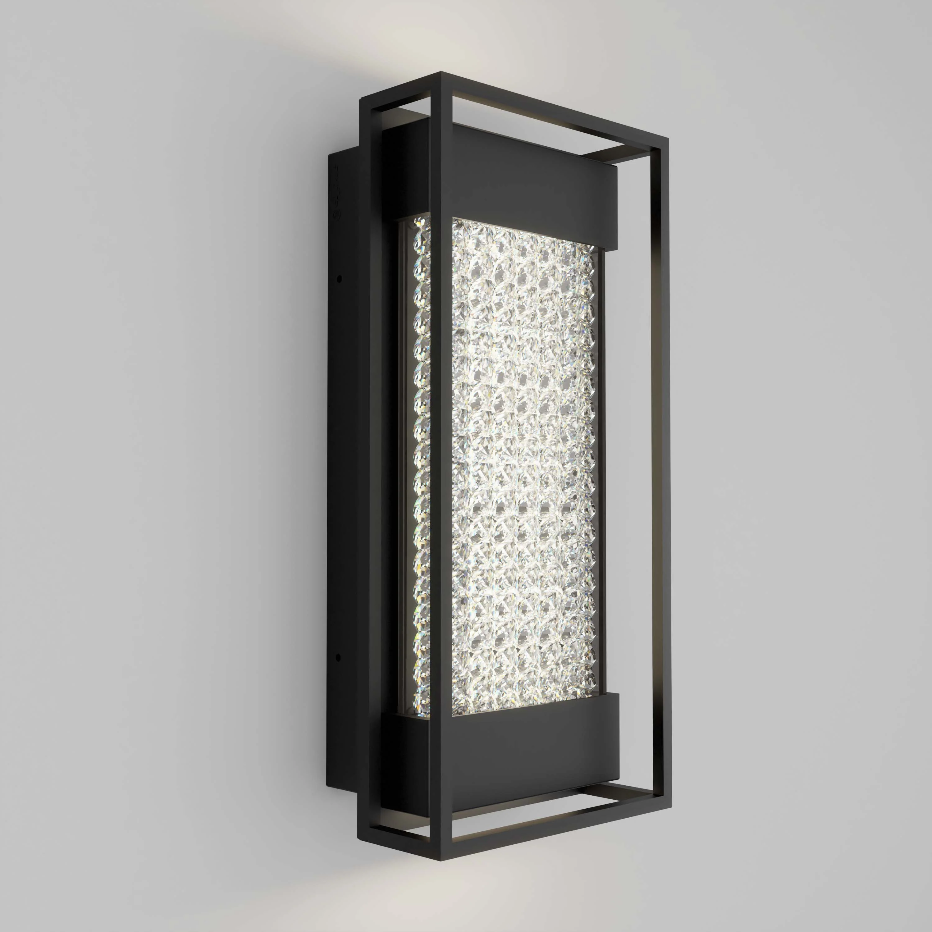 Glam indoor-outdoor LED wall light