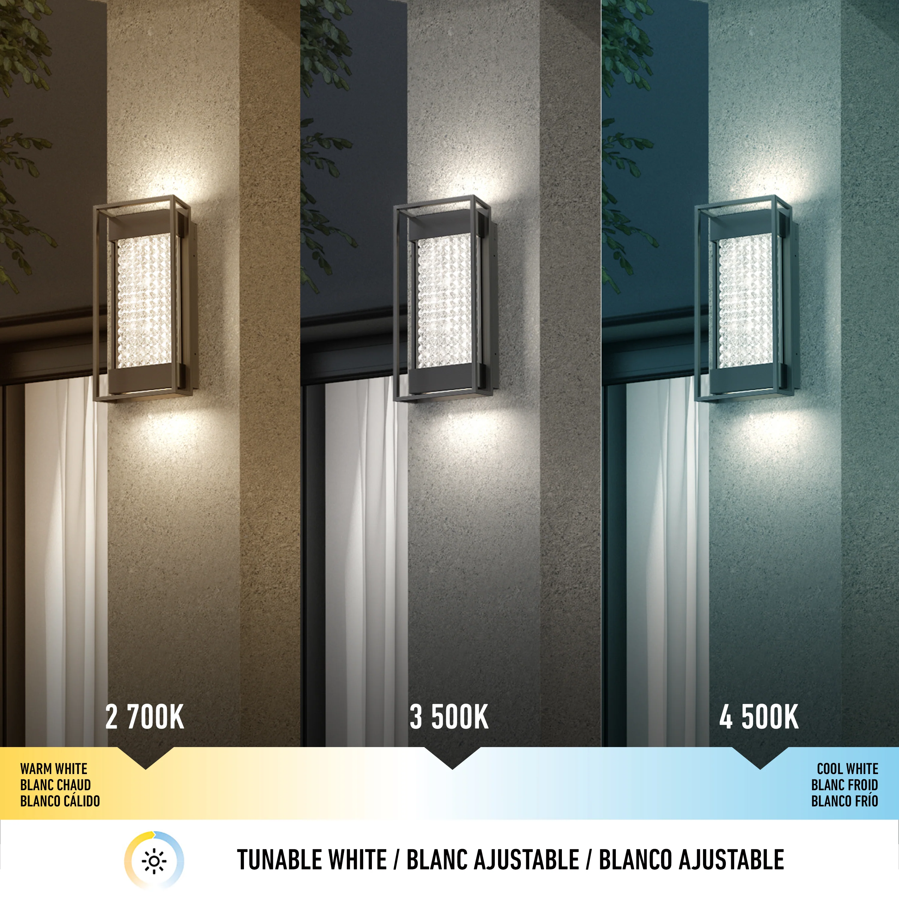 Glam indoor-outdoor LED wall light - Image 6