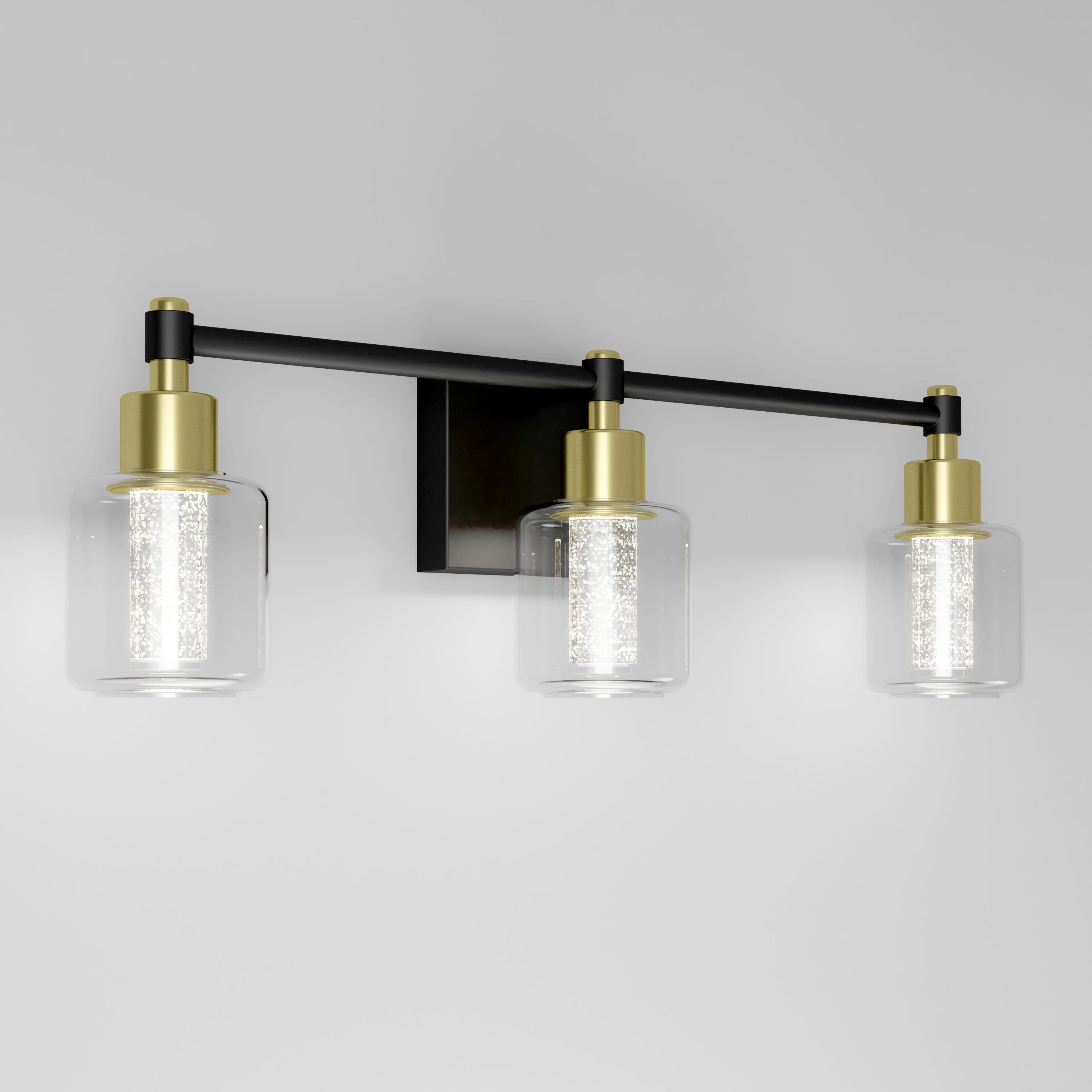 Champagne Globe bathroom vanity light - Image 2