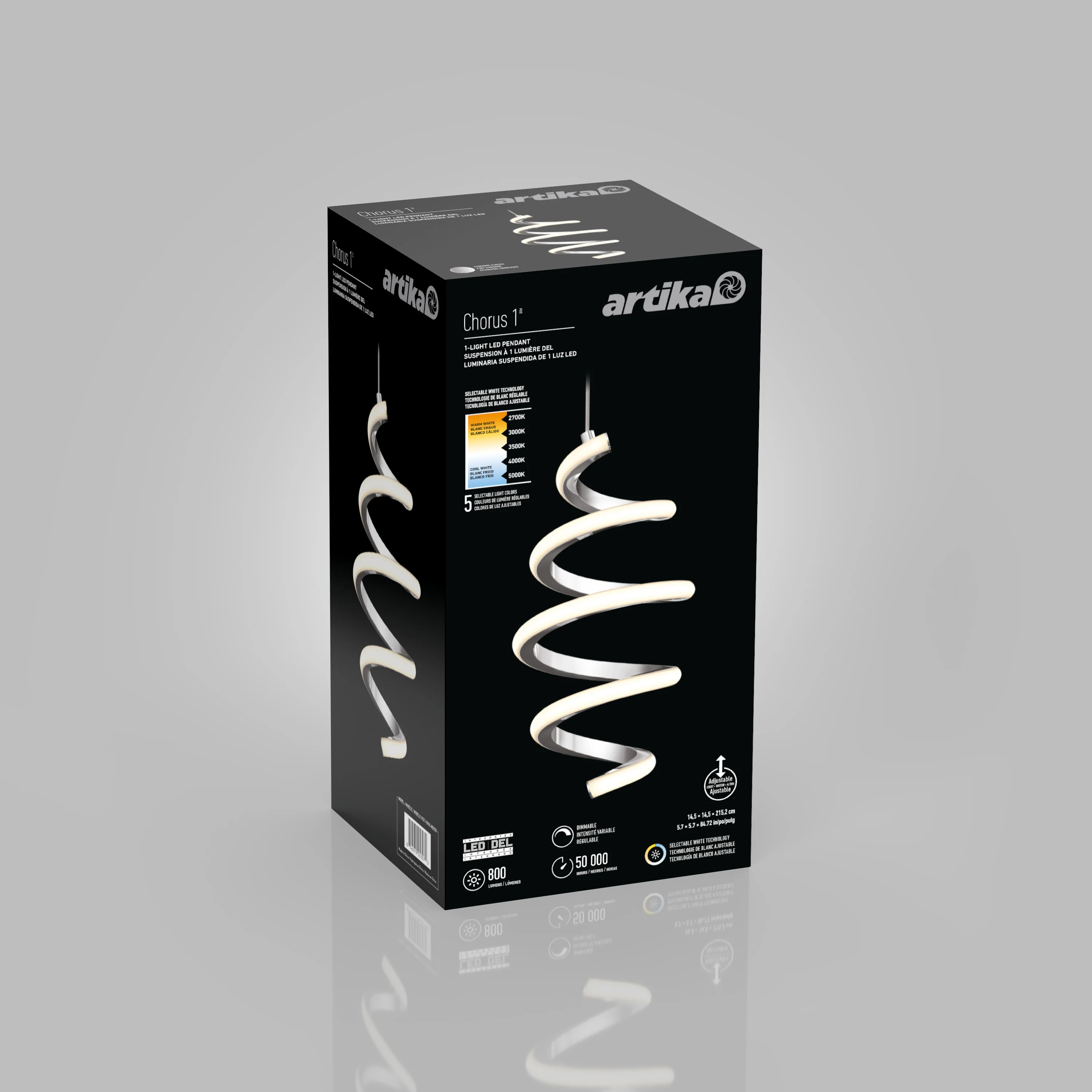Chorus 1-light LED pendant 5 CCT - Image 28