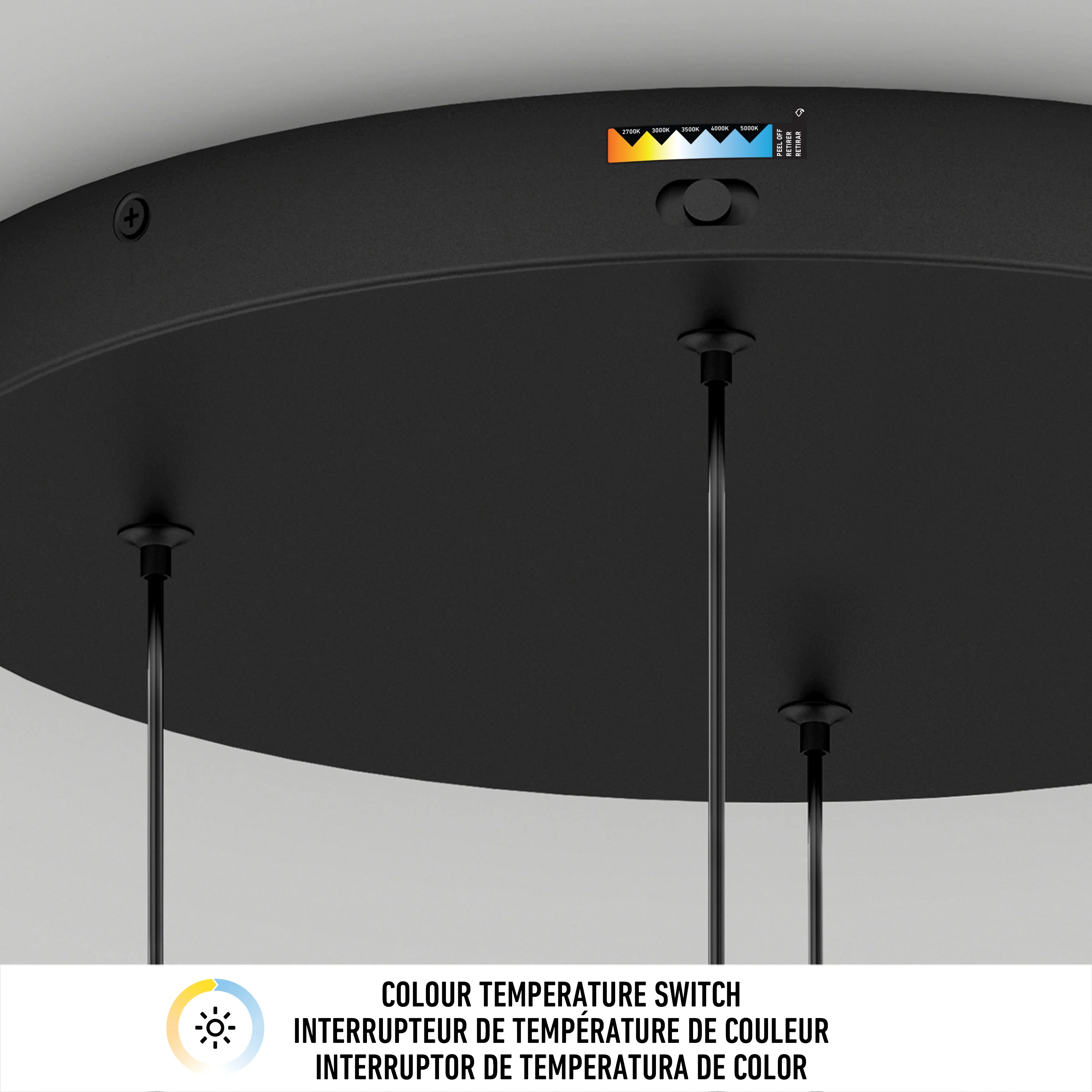 Chorus 4 light LED pendant 5 CCT - Image 10