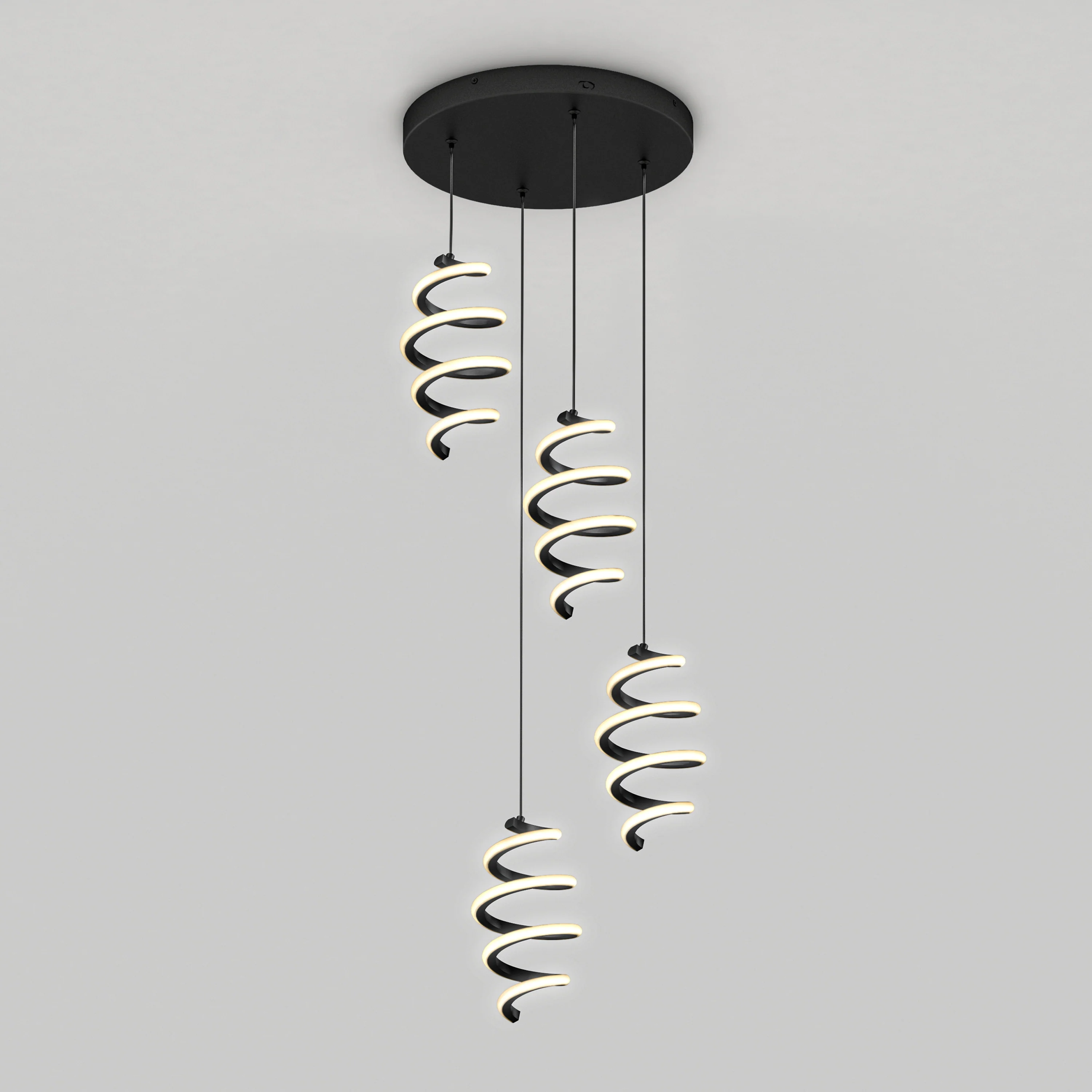 Chorus 4 light LED pendant 5 CCT - Image 3