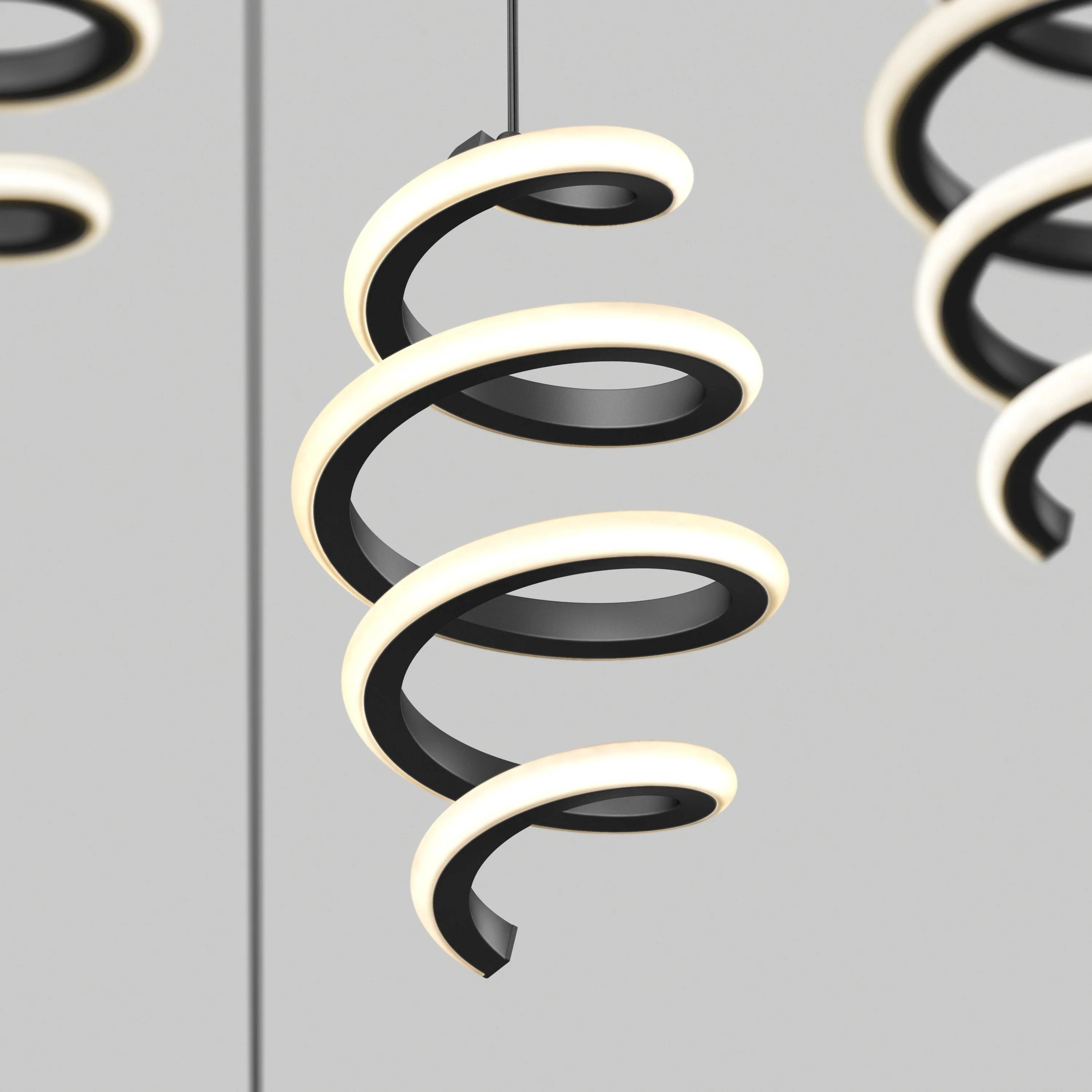 Chorus 4 light LED pendant 5 CCT - Image 5
