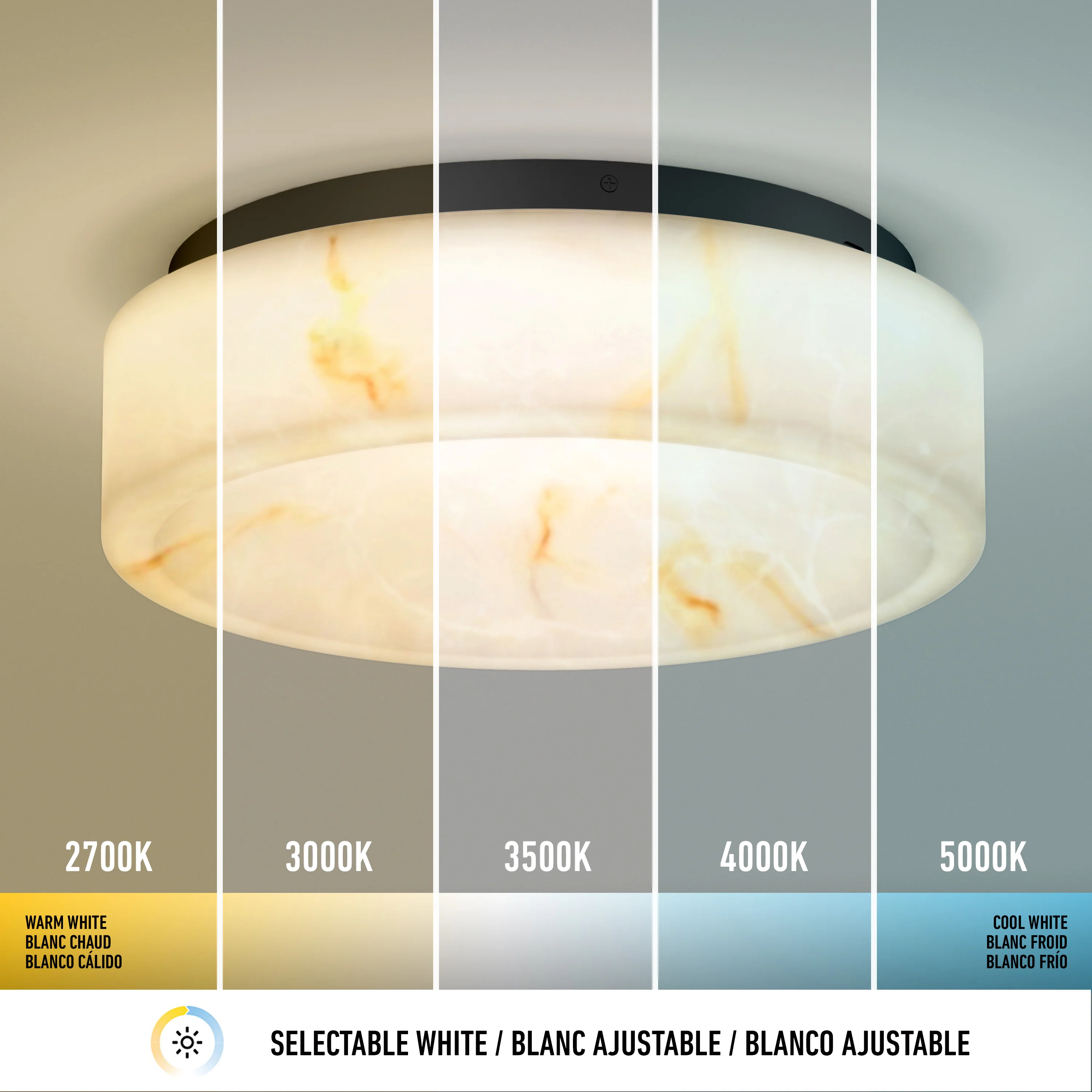 Clifford 15 in. LED flush mount light 5 CCT - Image 11