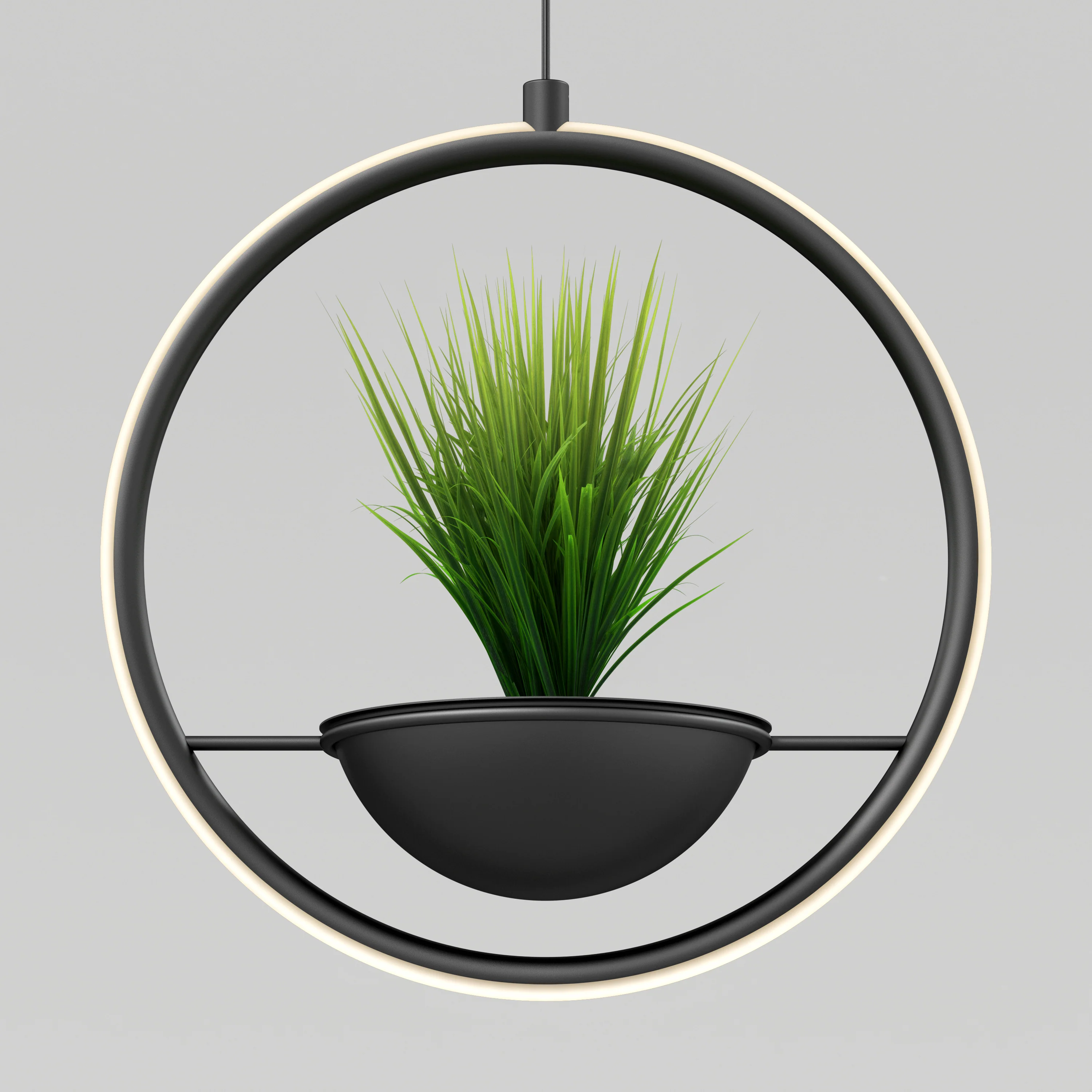 Colin LED modern planter pendant light 5 CCT - Image 5
