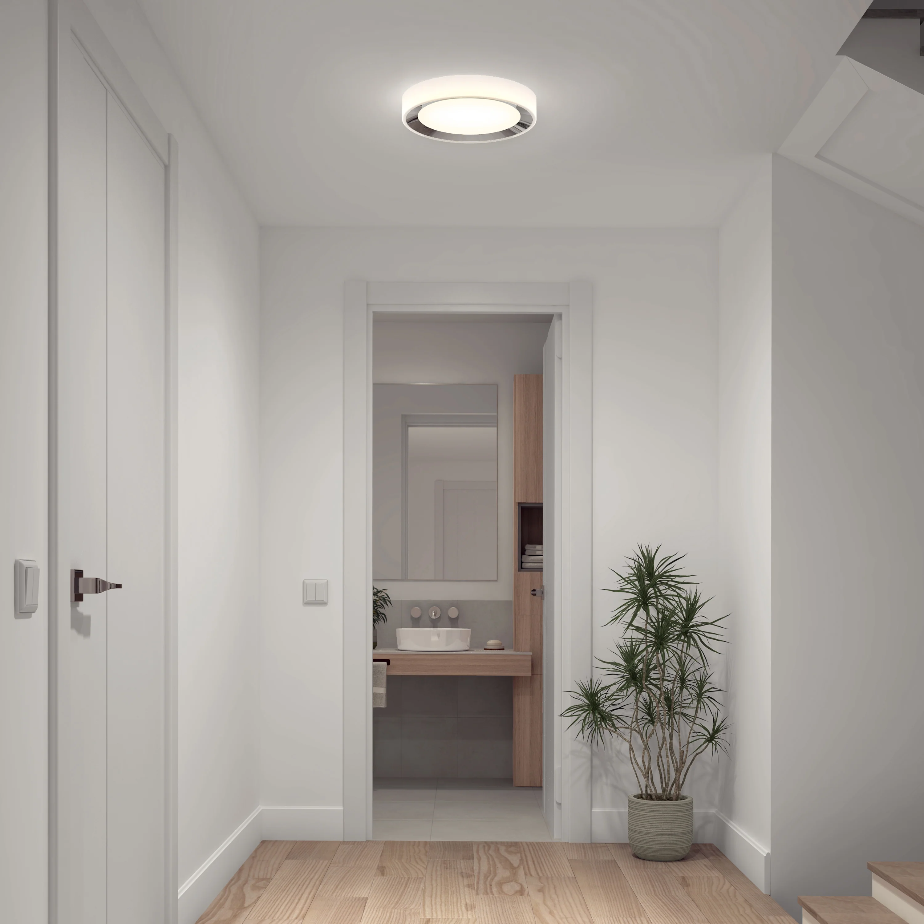 Cooper LED flush mount light - With Remote - Image 2