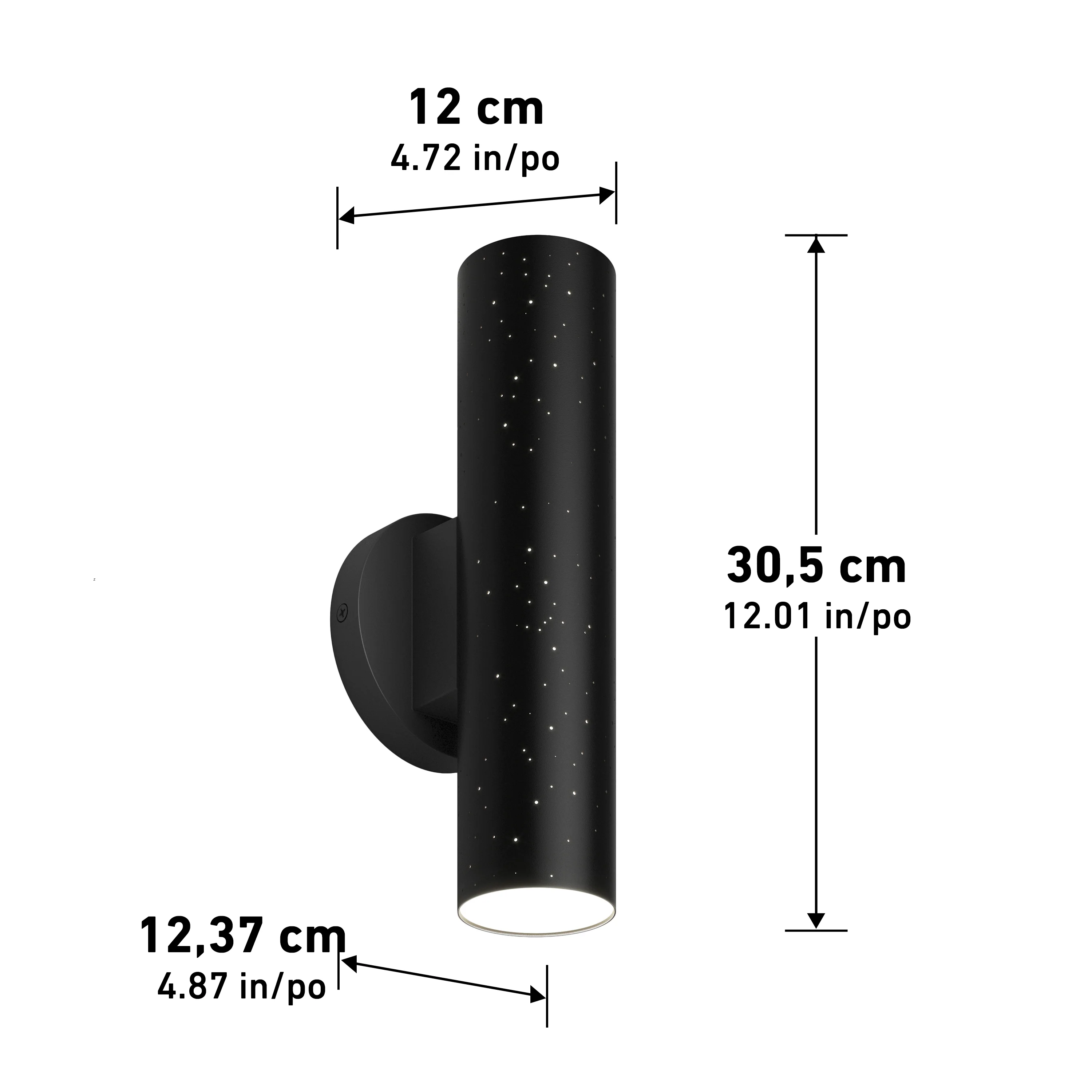 Cosmic indoor-outdoor LED wall light 3 CCT - Image 10