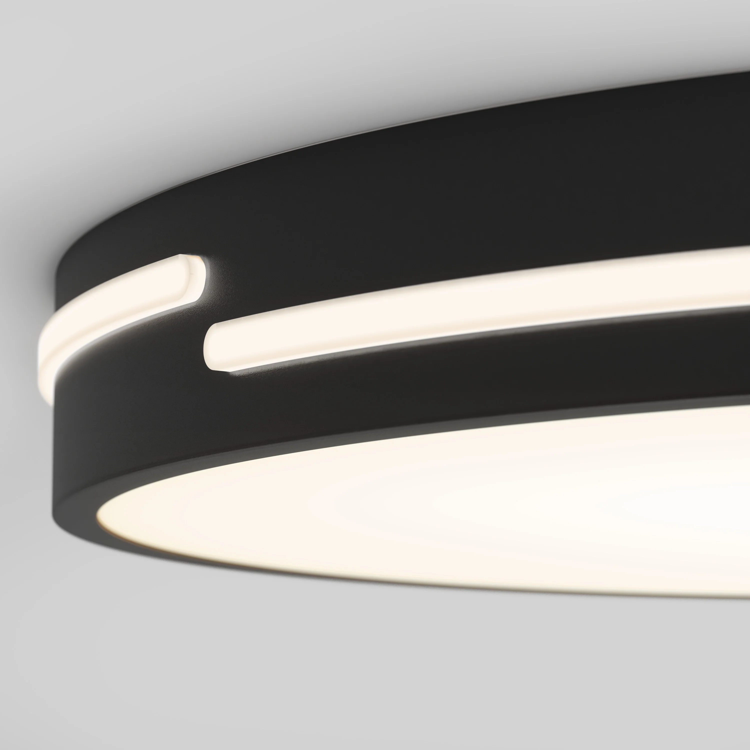 Delray 15.7 in. LED modern flush mount light 5 CCT - Image 5