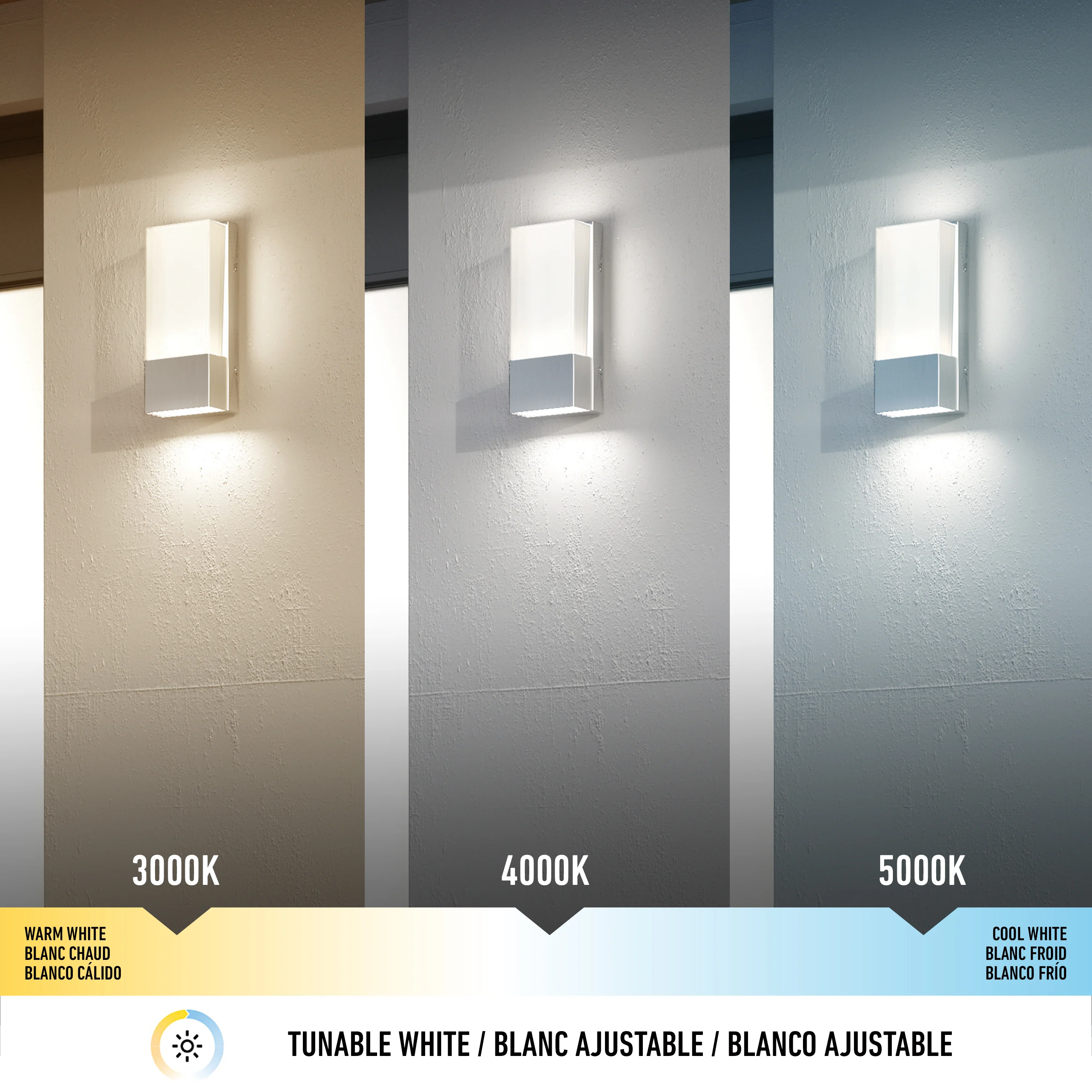 Dixon indoor-outdoor LED wall light - Image 18
