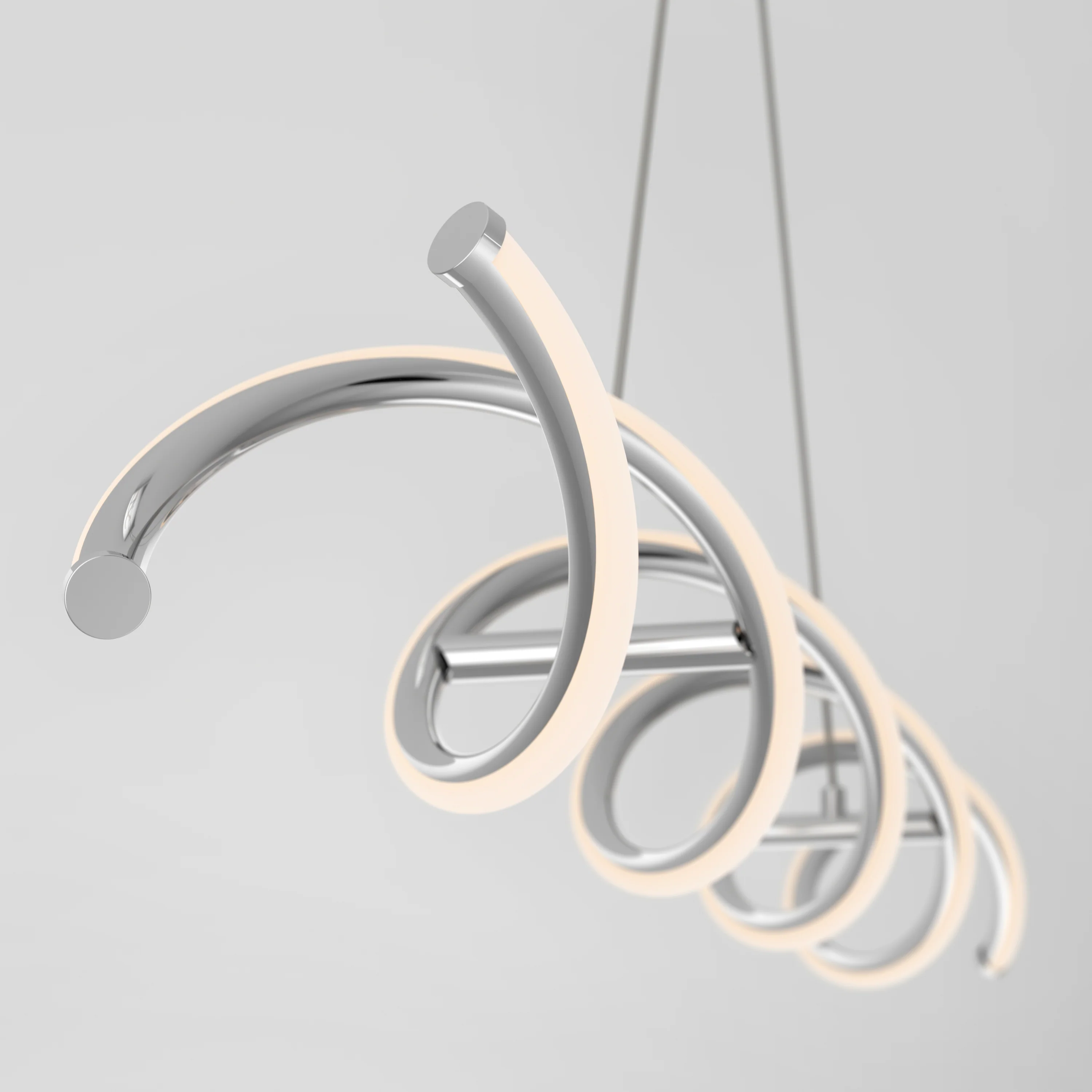 DNA Linear LED modern pendant light - Image 14