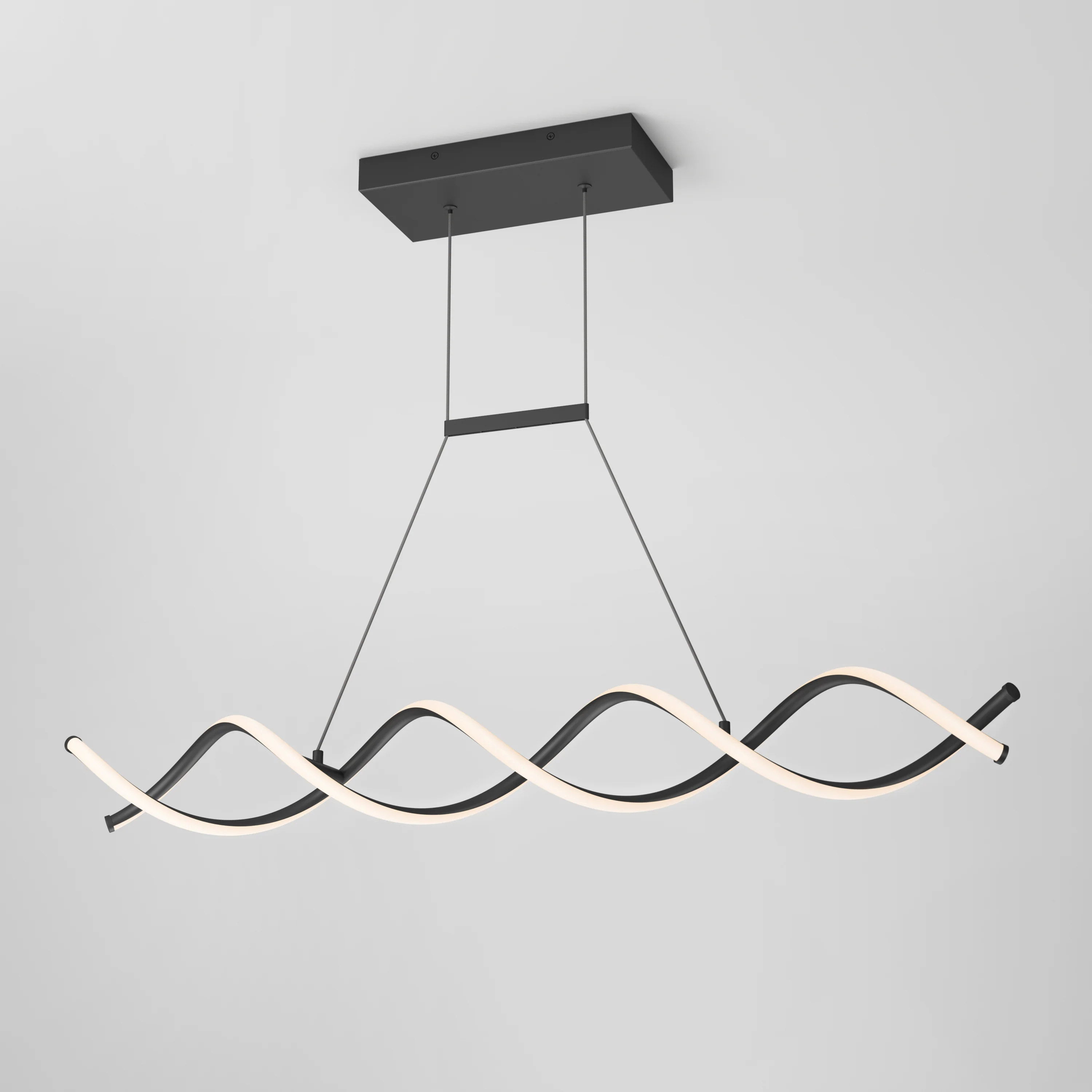 DNA Linear LED modern pendant light - Image 4