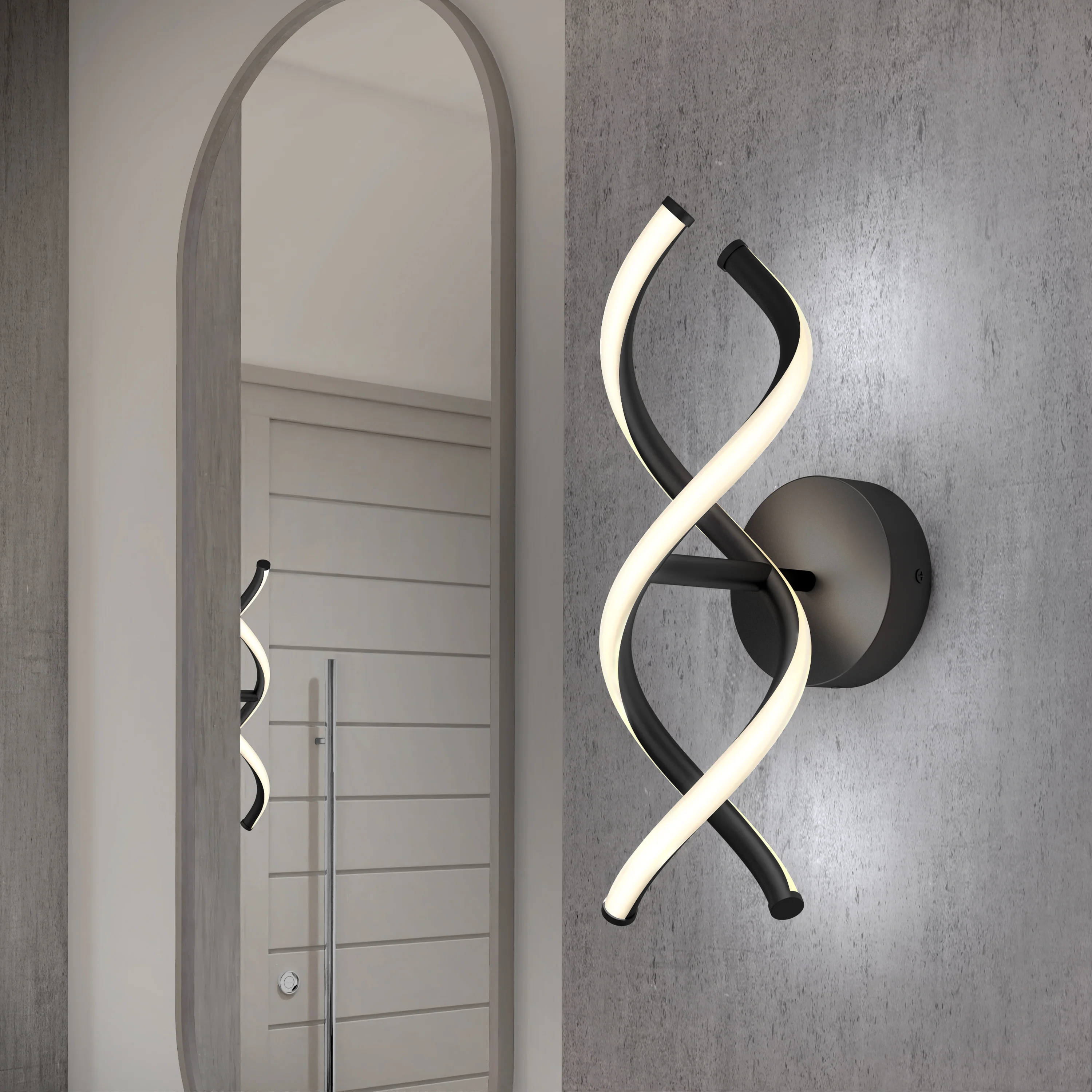 DNA modern LED wall sconce 3 CCT - Image 12