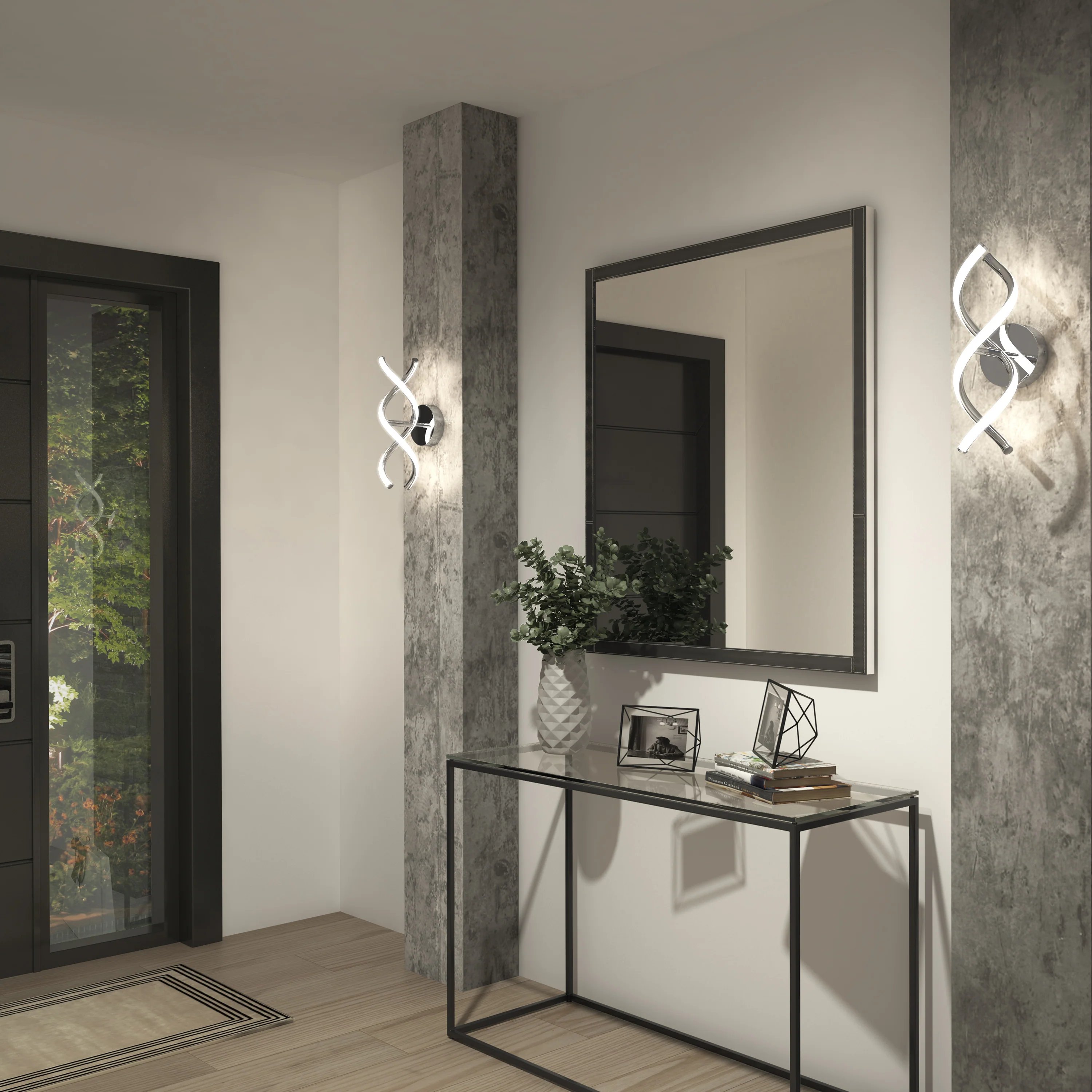 DNA modern LED wall sconce 3 CCT - Image 17