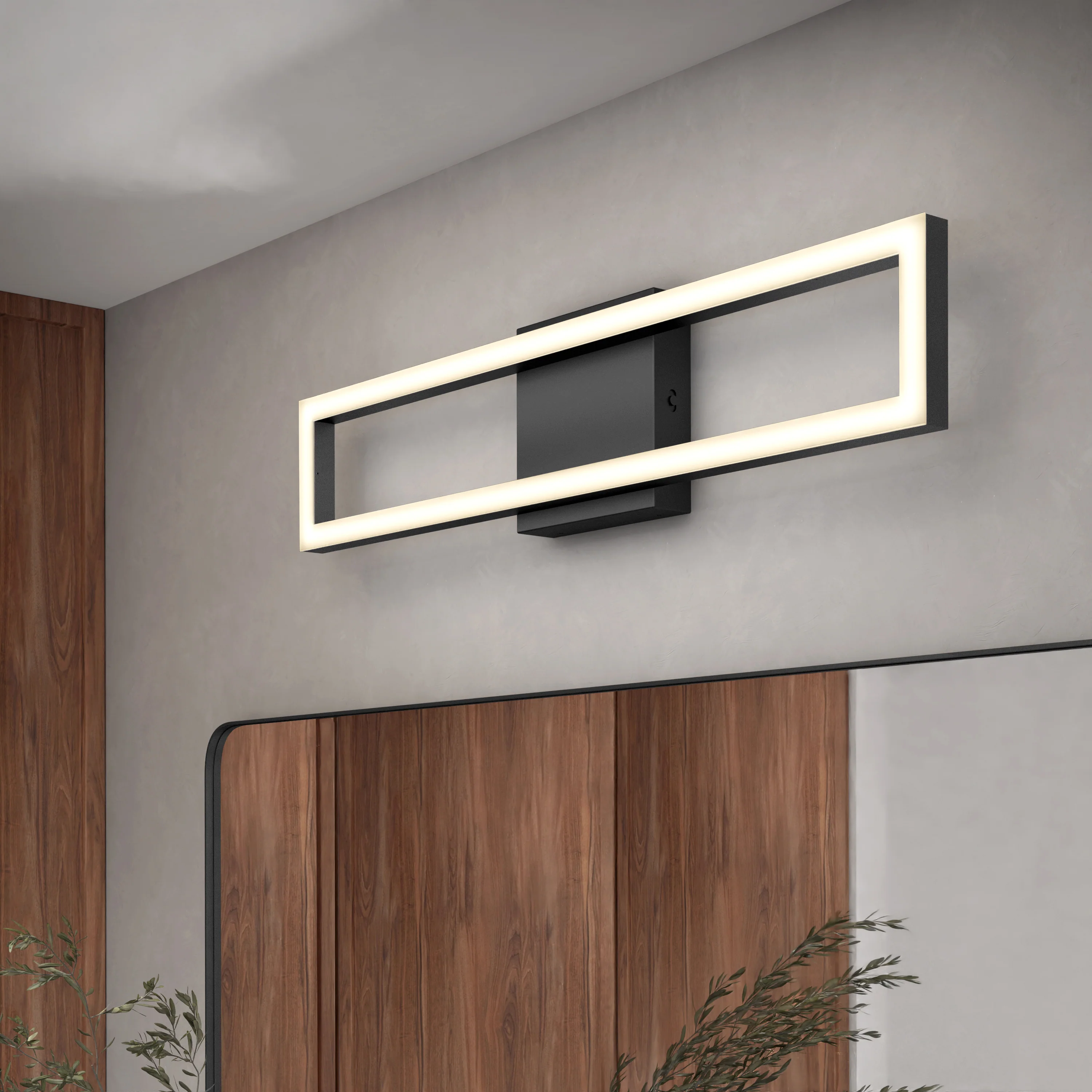 Dover modern LED bathroom vanity light 5 CCT - Image 12