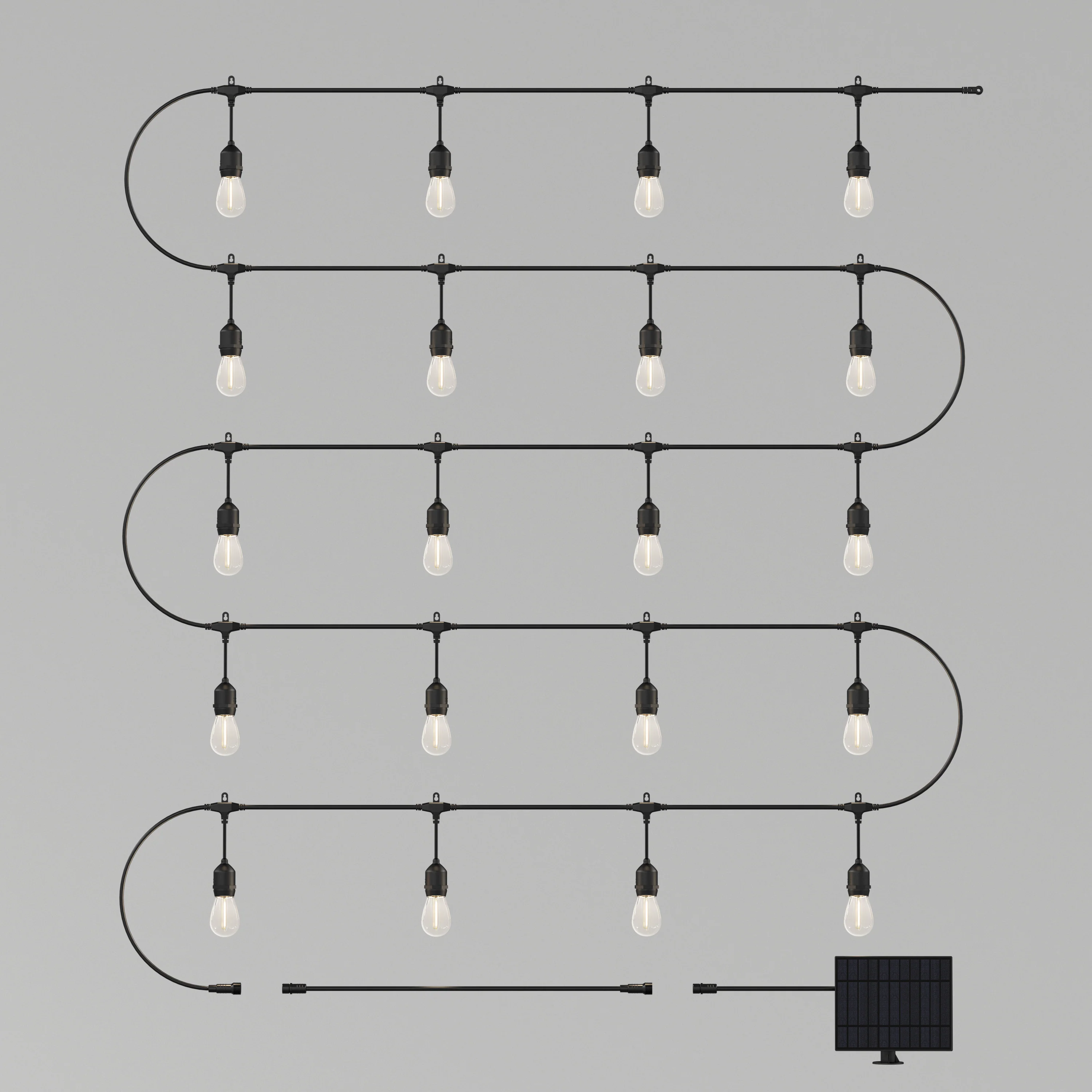 Eclipse Solar String Light with Remote - Image 4