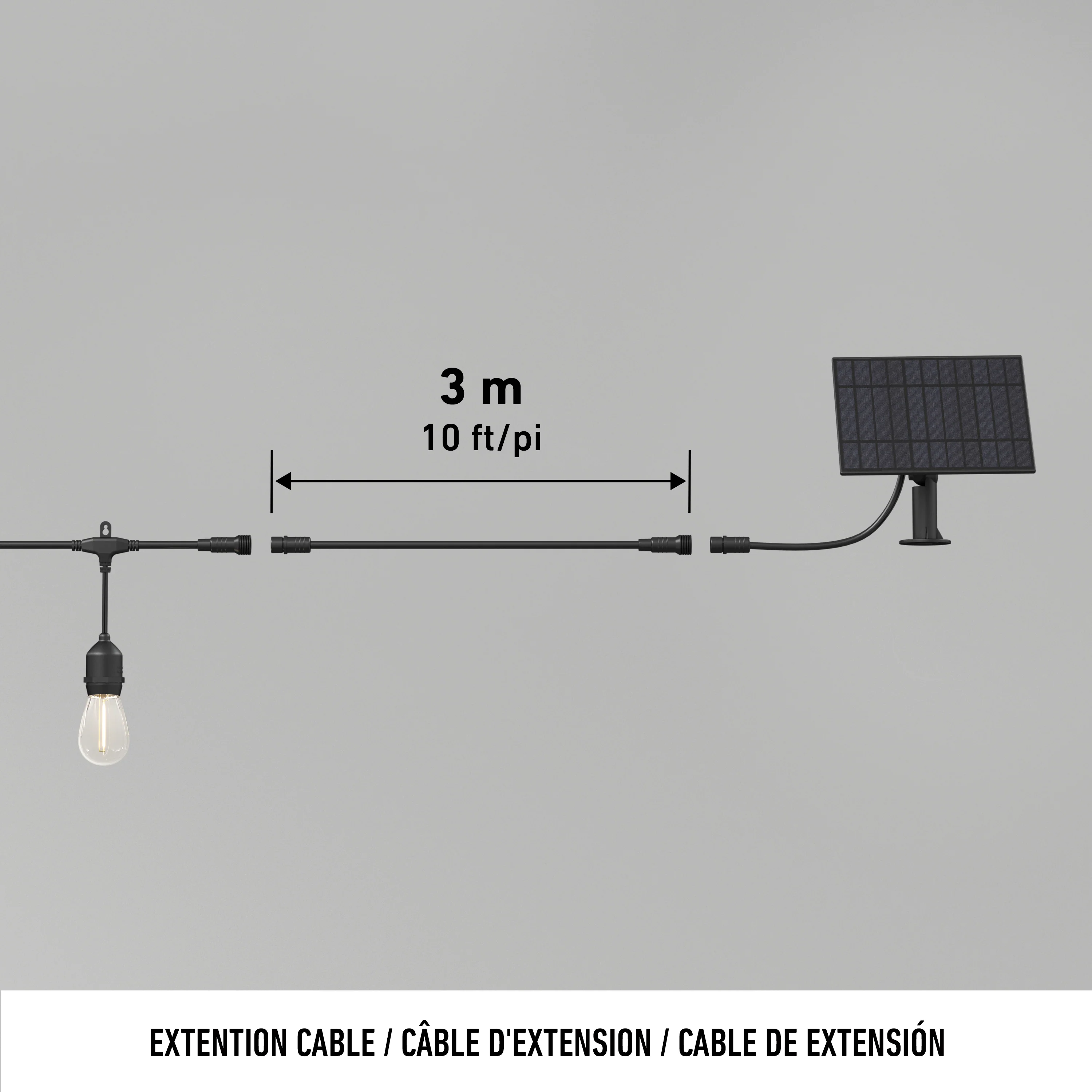 Eclipse Solar String Light with Remote - Image 5