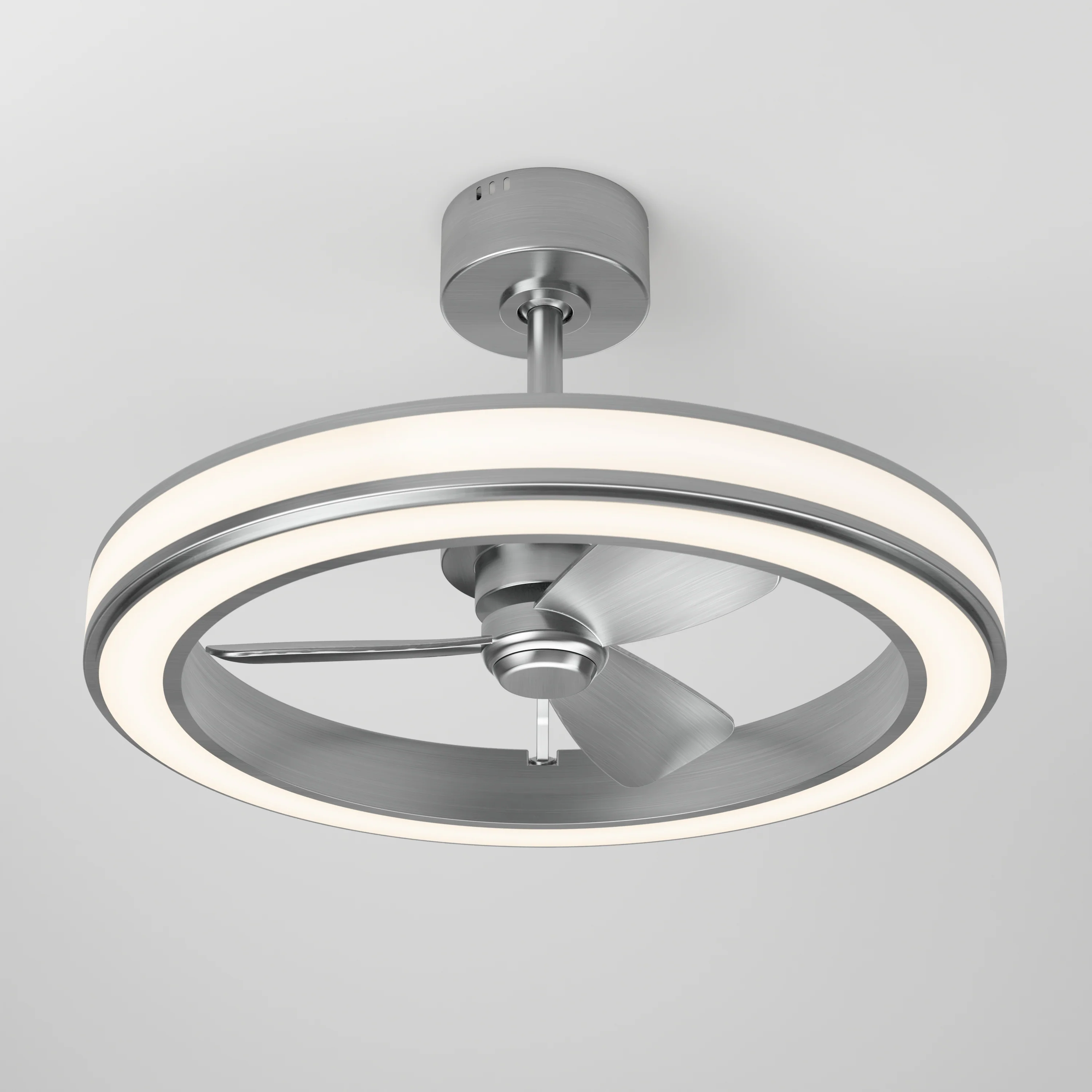 Edwin 25 in. LED modern ceiling fan 3 speeds - with remote