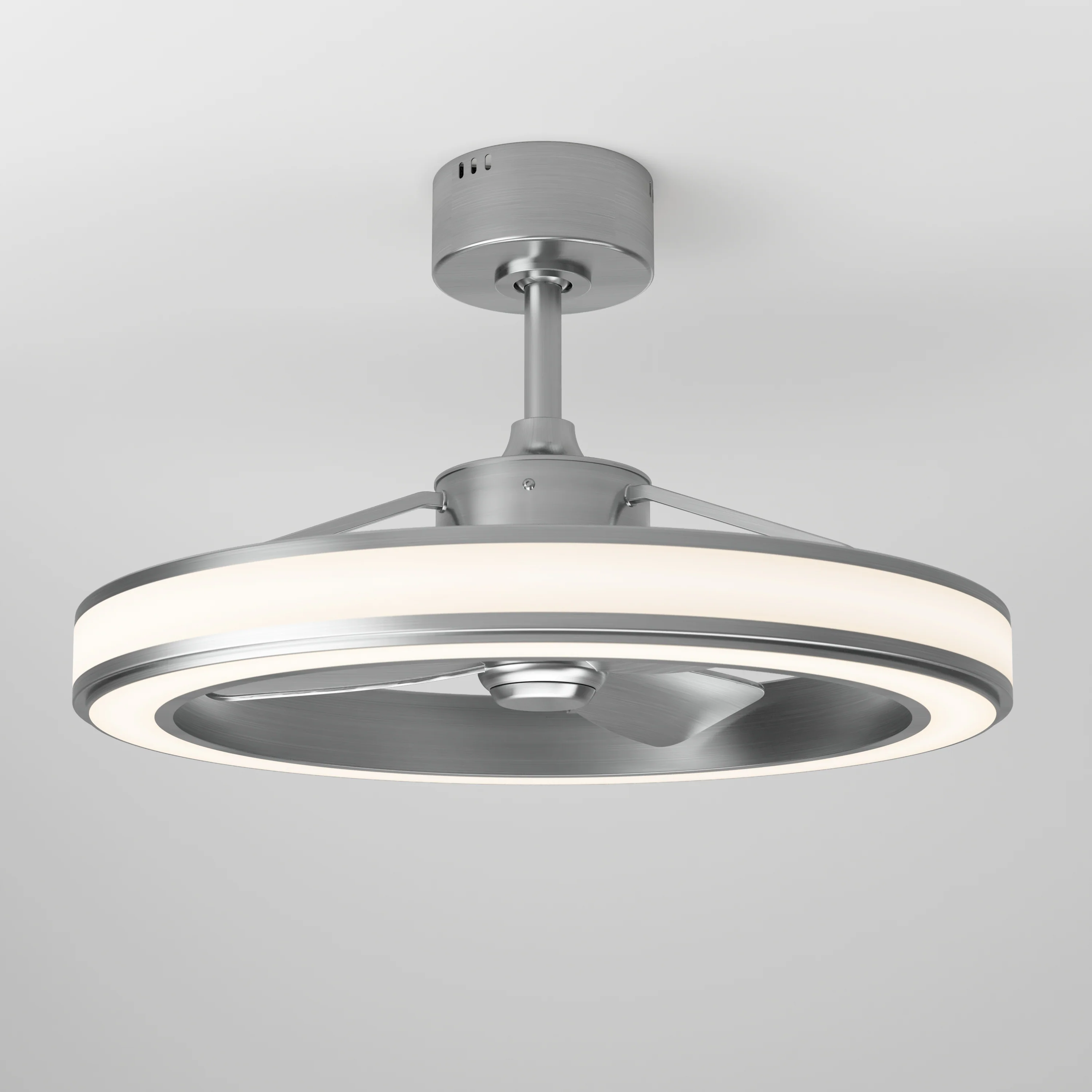 Edwin 25 in. LED modern ceiling fan 3 speeds - with remote - Image 3