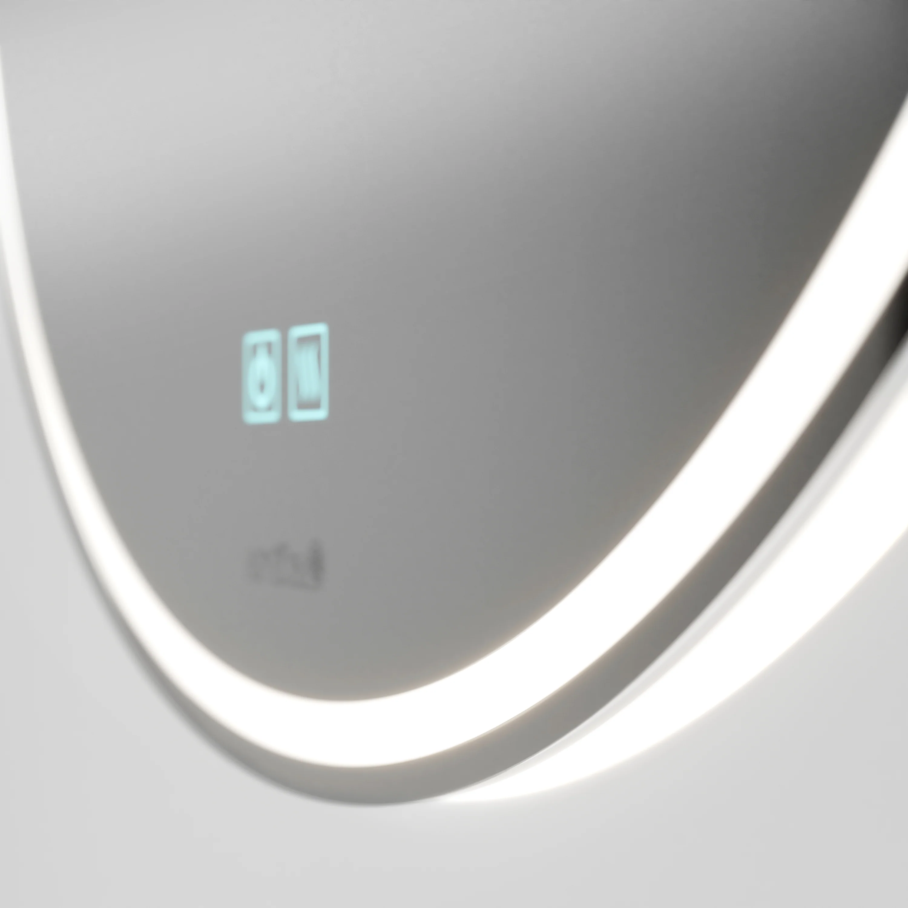 Emeraude anti fog LED wall mirror - Image 6