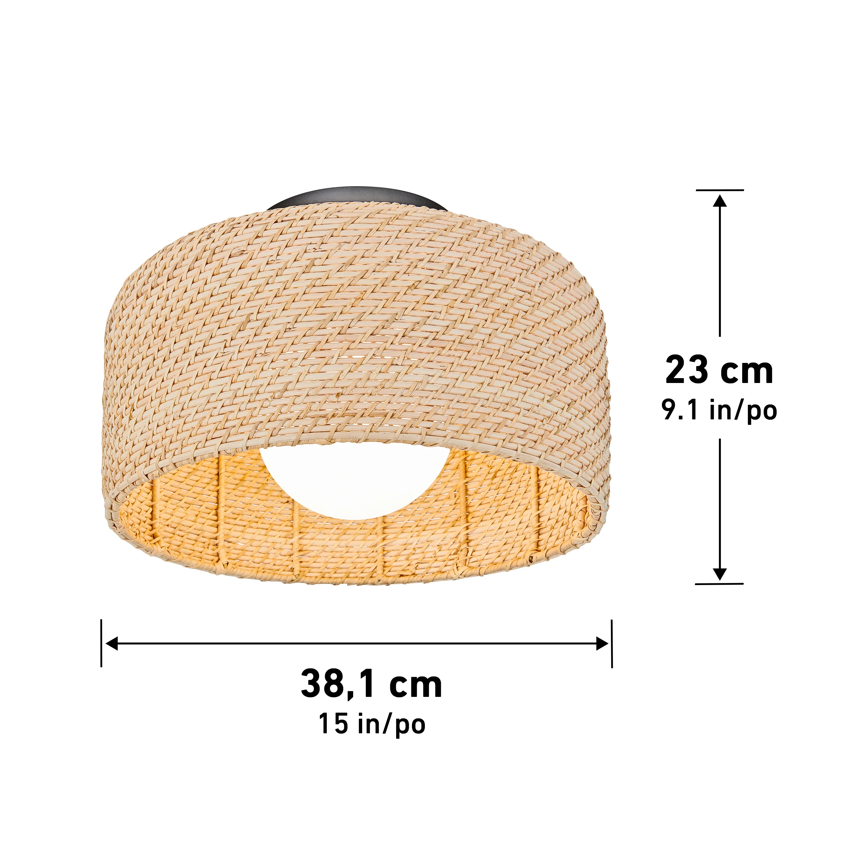 Emiko modern LED flush mount light 5 CCT - Image 13
