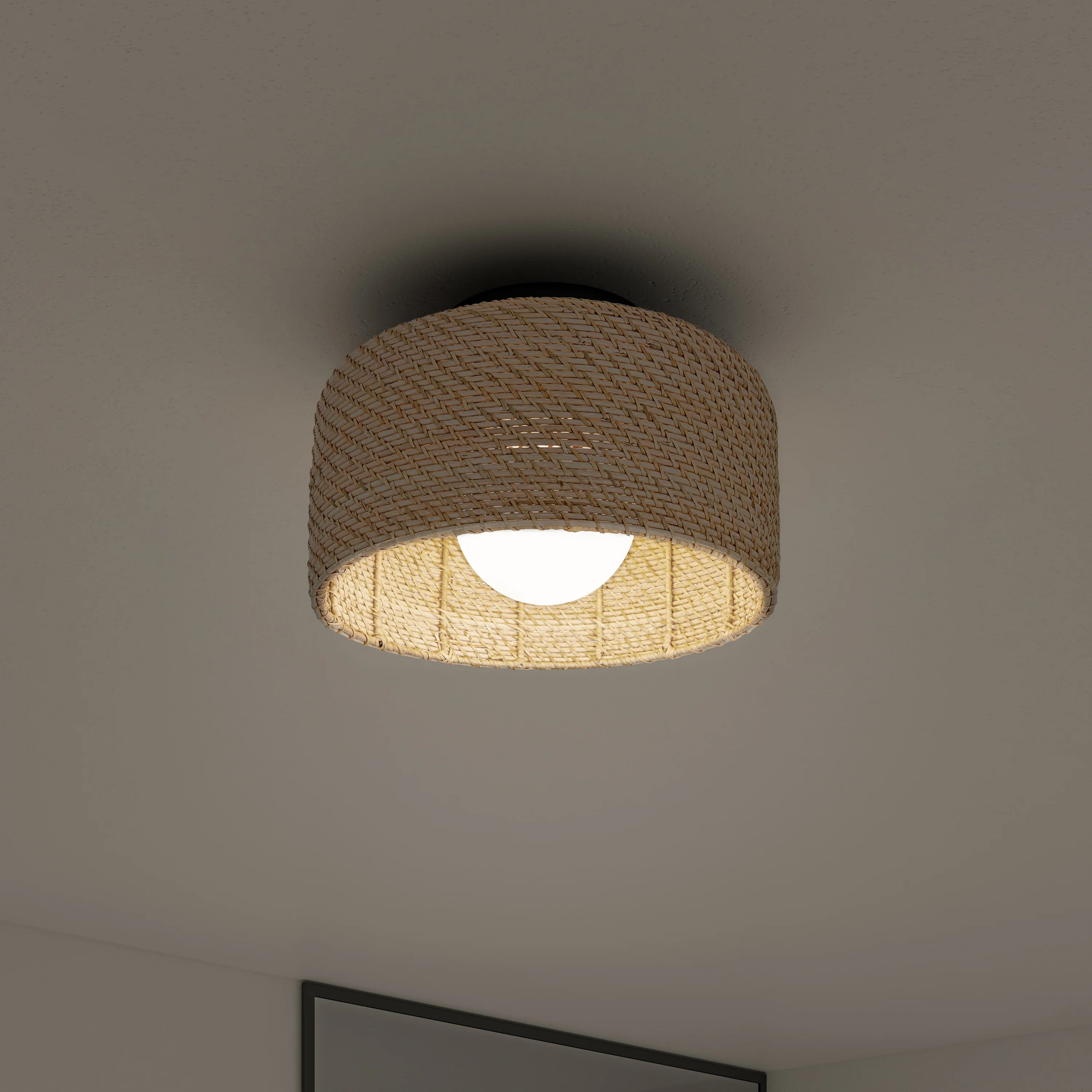Emiko modern LED flush mount light 5 CCT - Image 9