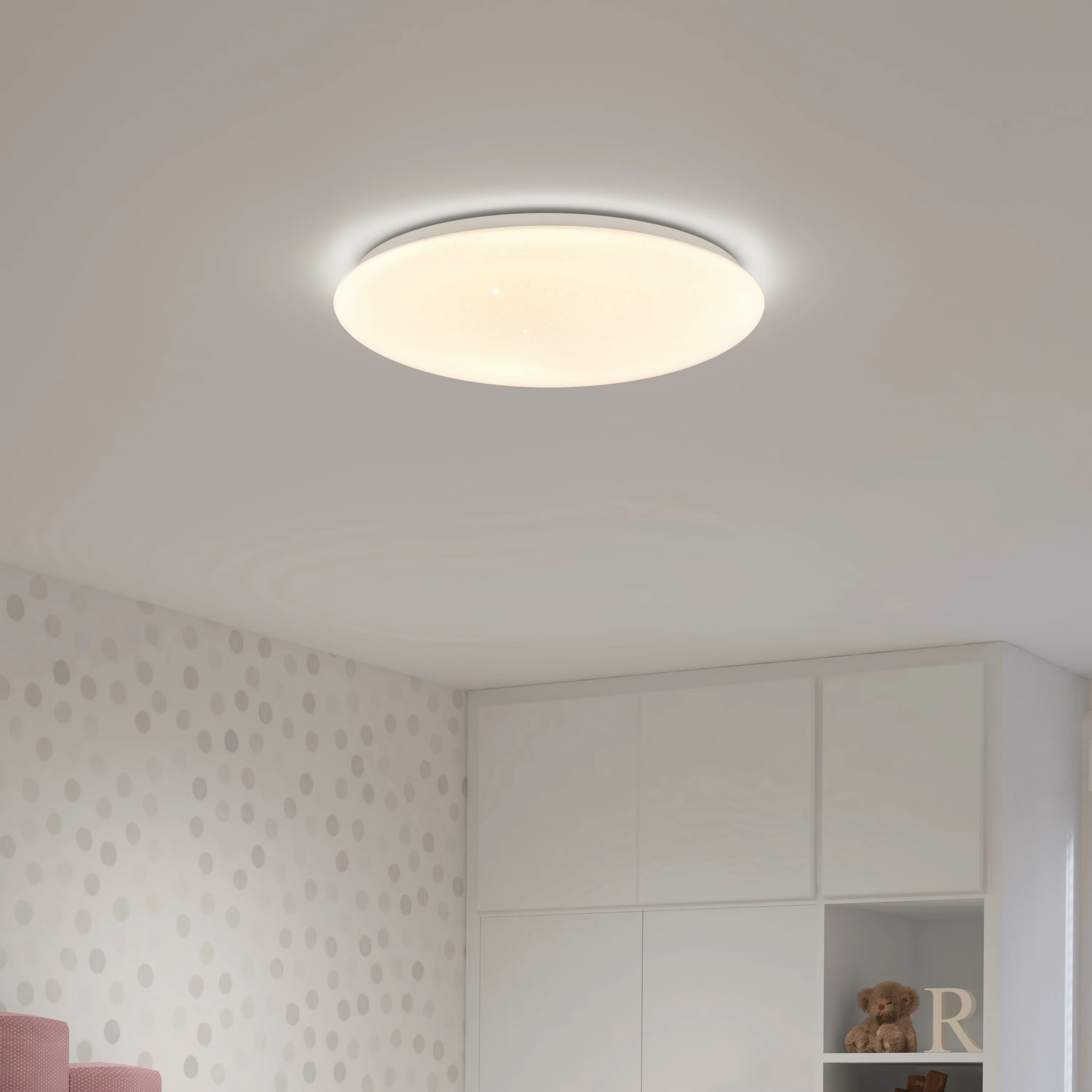 Empress 13 in. LED modern flush mount light 3 CCT - Image 8